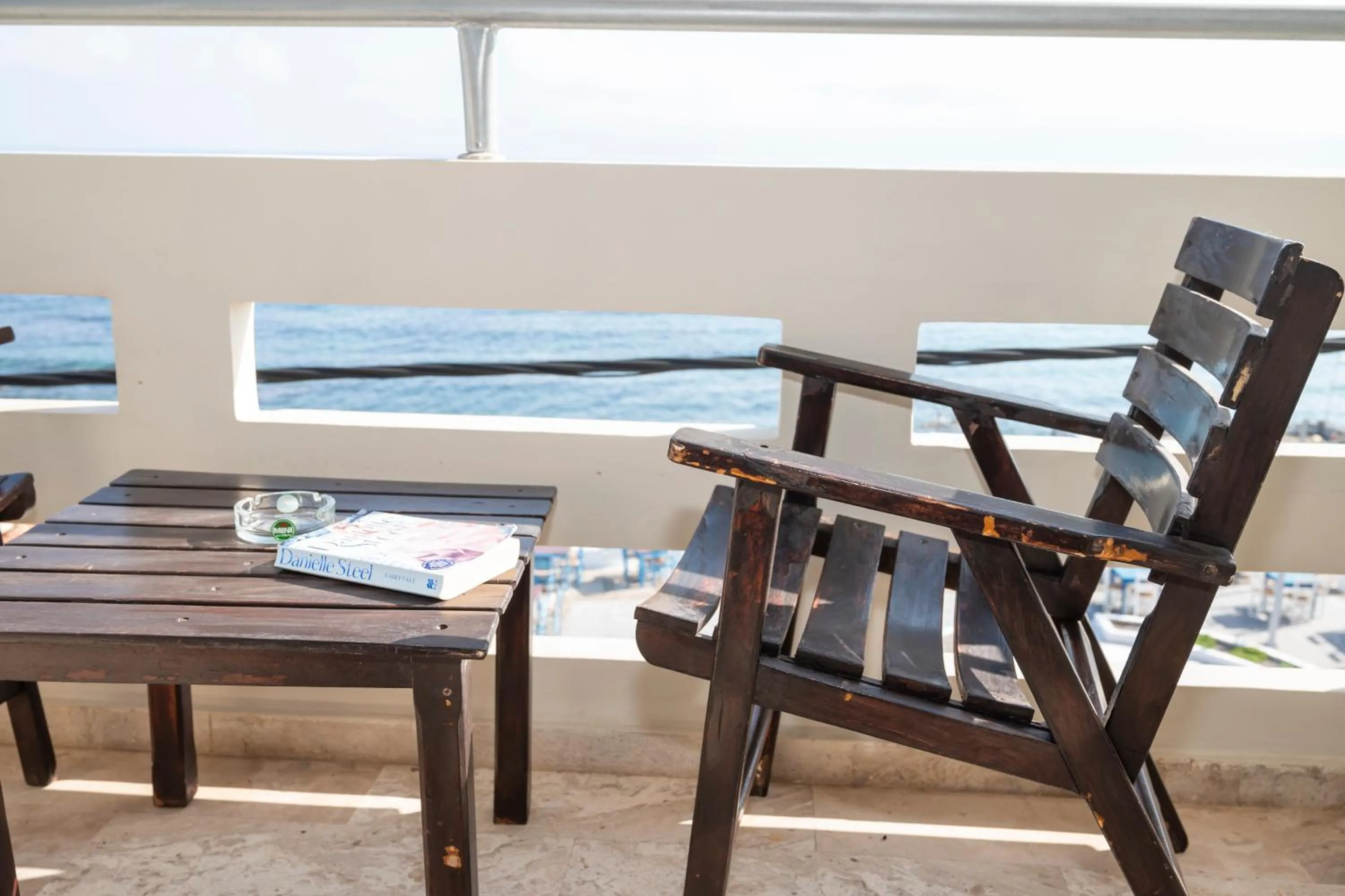 Balcony/Terrace in Argo Rooms-Papadakis