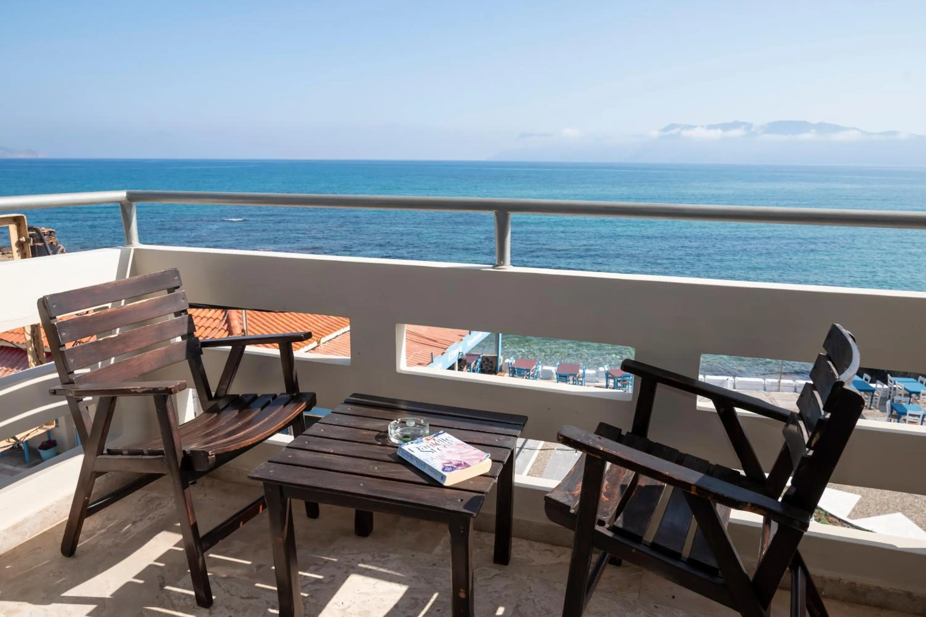 Balcony/Terrace in Argo Rooms-Papadakis