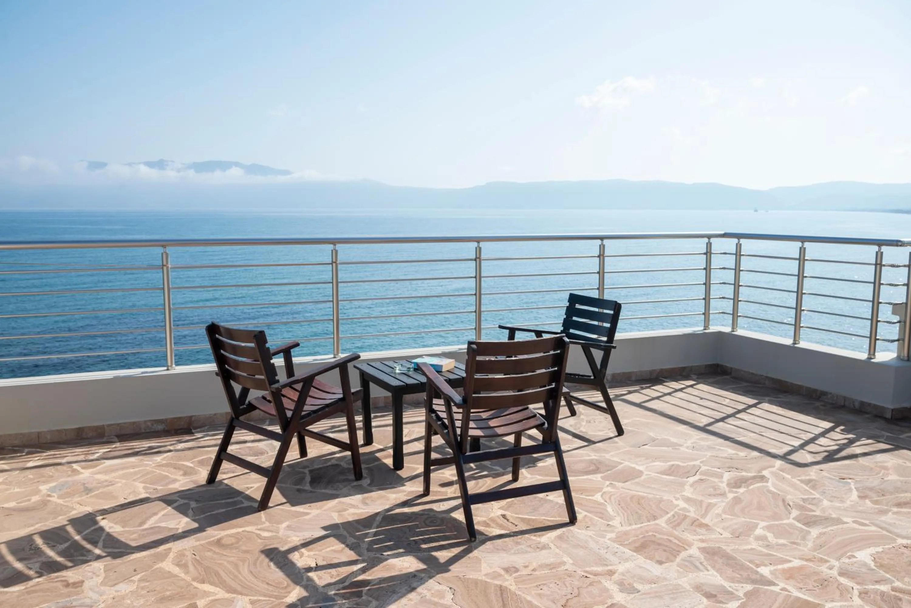 Balcony/Terrace in Argo Rooms-Papadakis