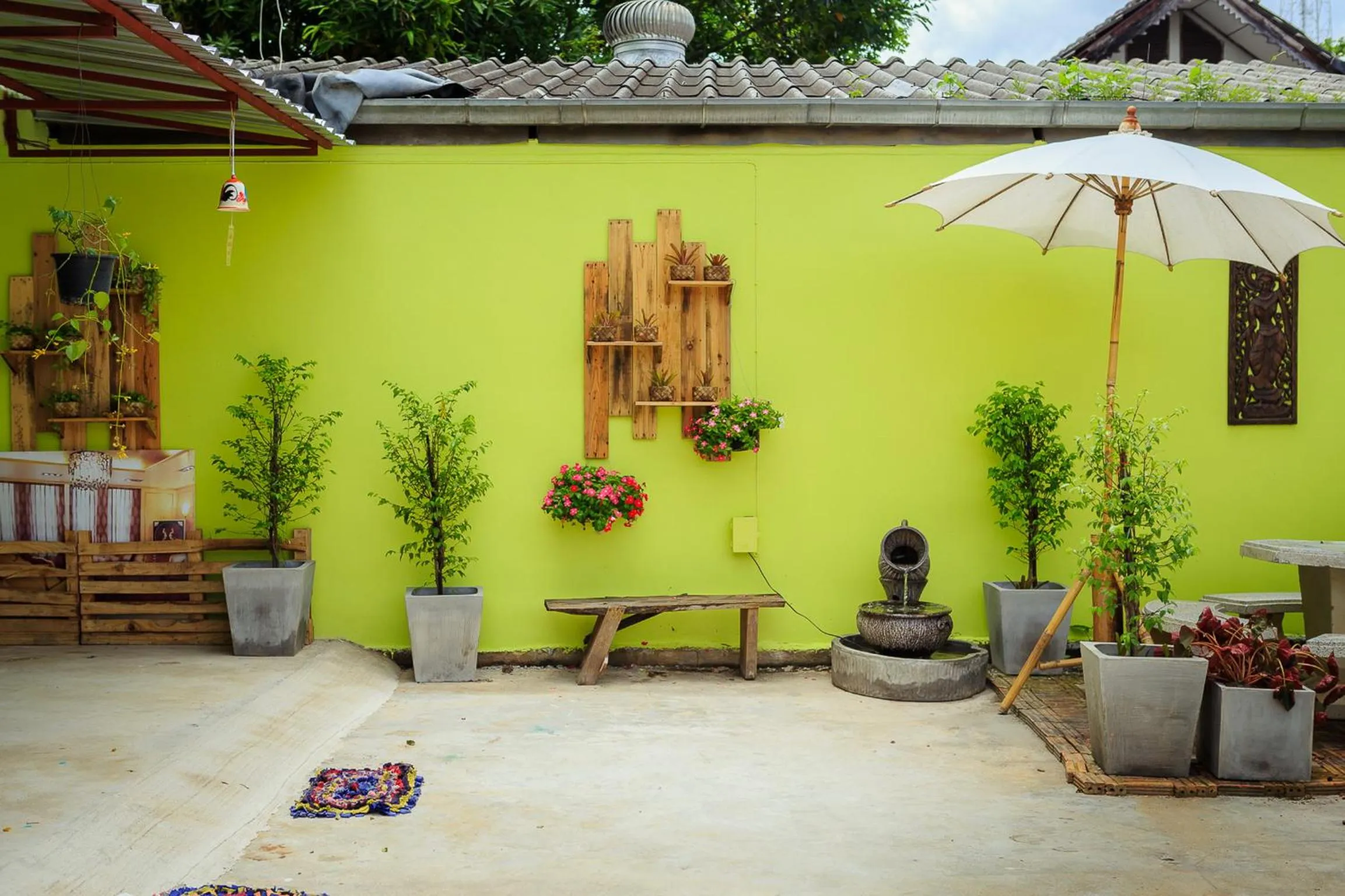 Garden in Malai Place Lampang