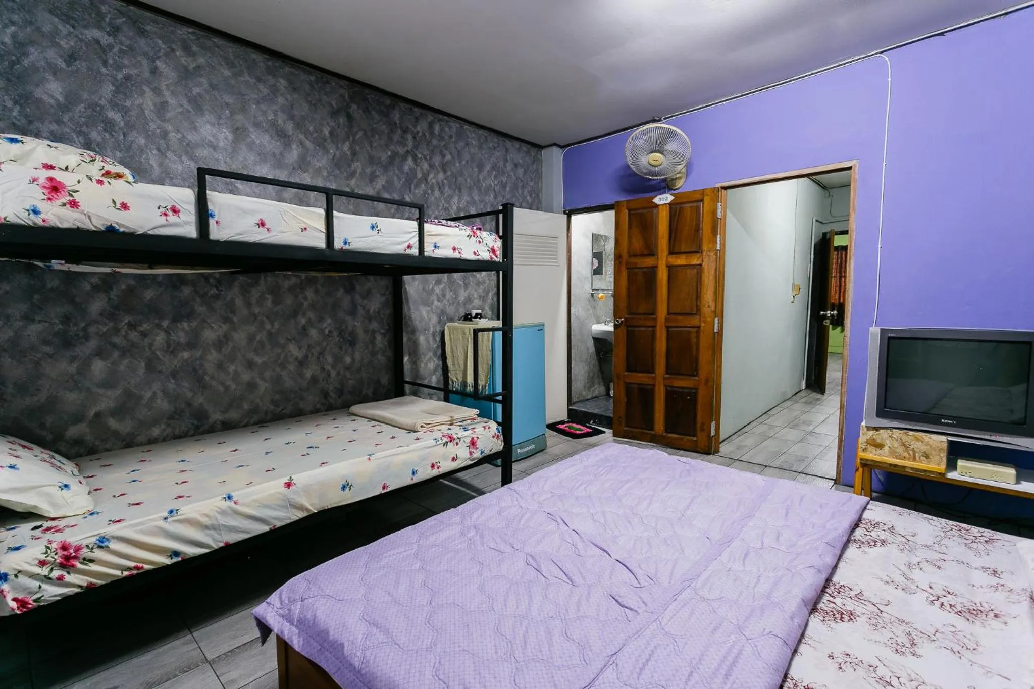 Bedroom, Bed in Malai Place Lampang