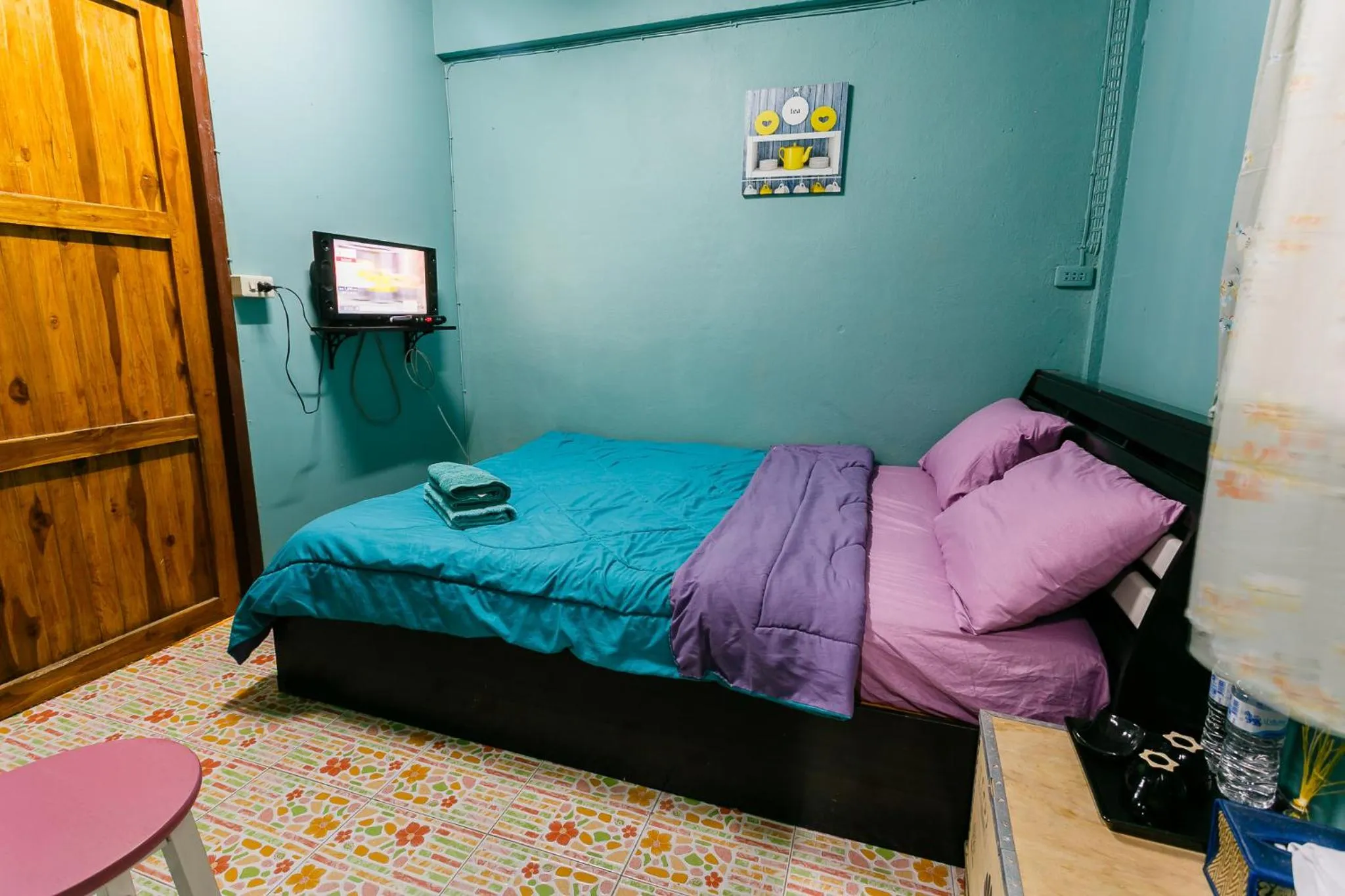 Bedroom, Bed in Malai Place Lampang