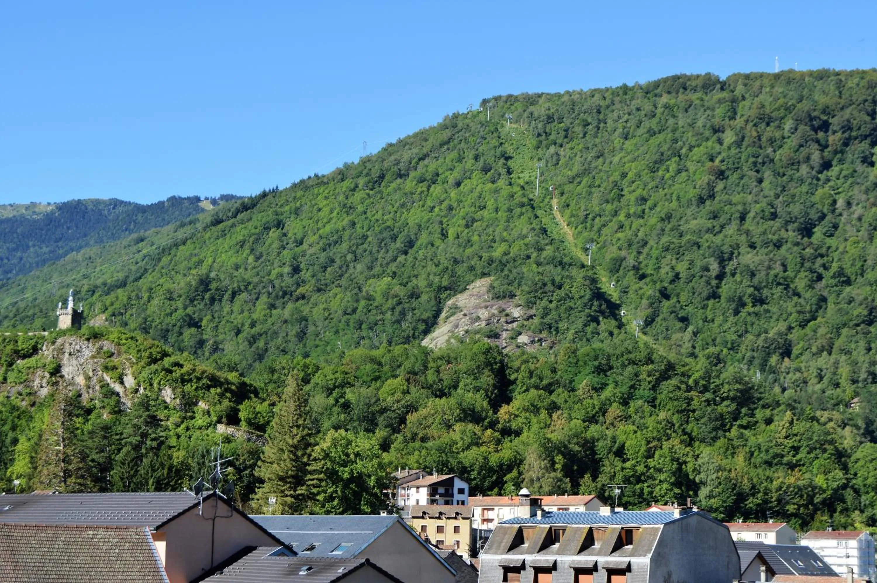 Mountain view in Hôtel Le Bellevue