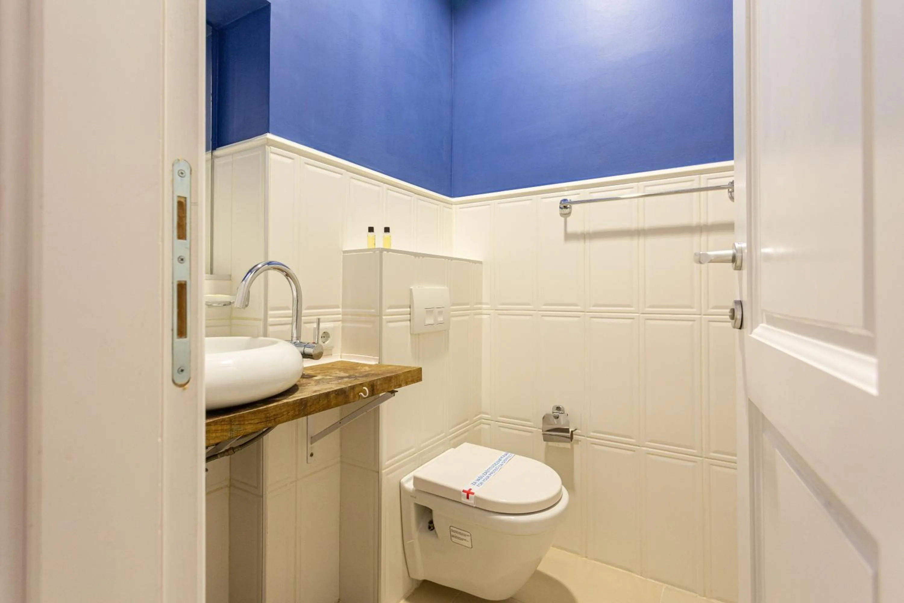 Bathroom in Heritage Hotel Petrakija