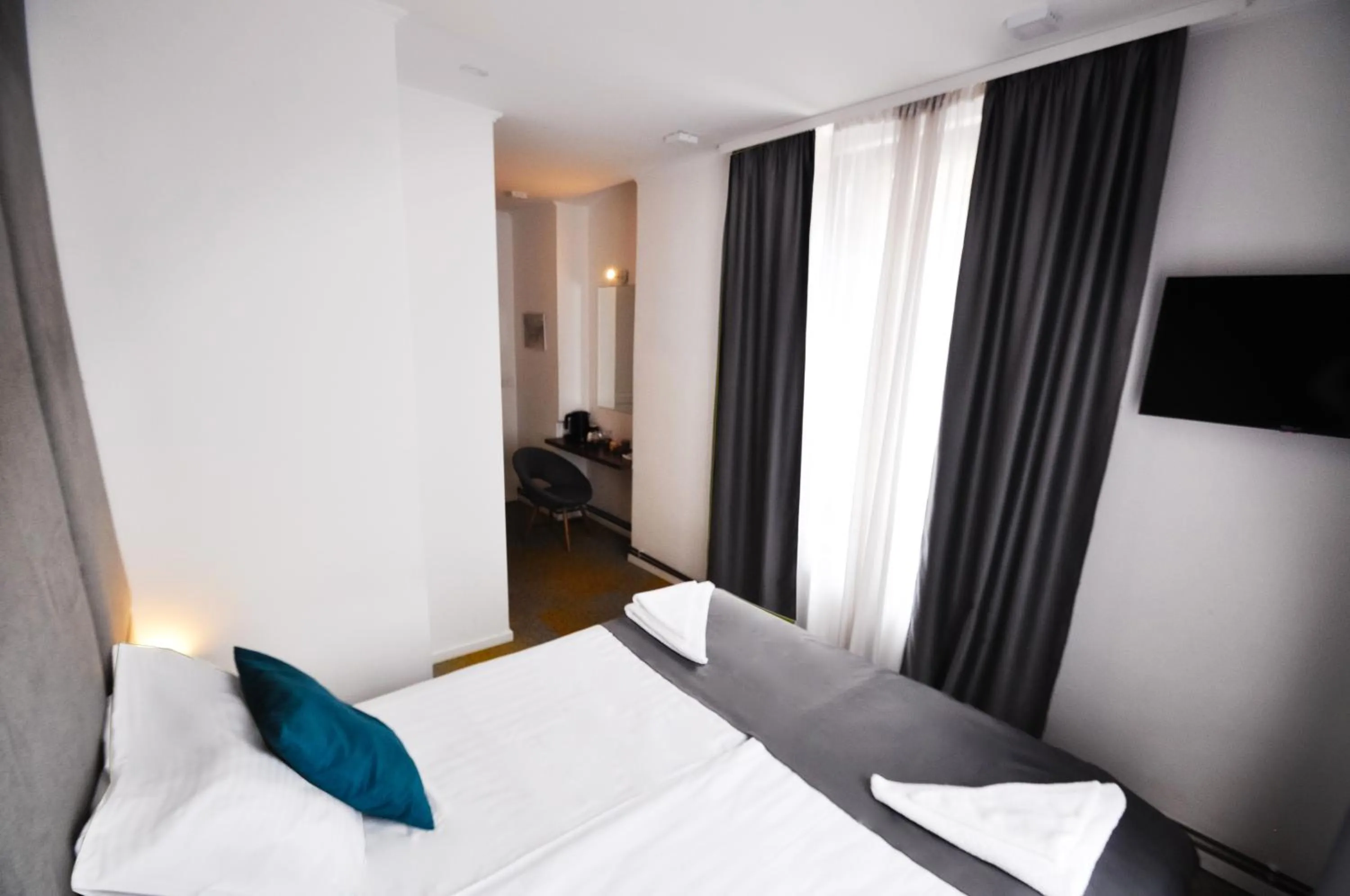 Bed in Heritage Hotel Petrakija