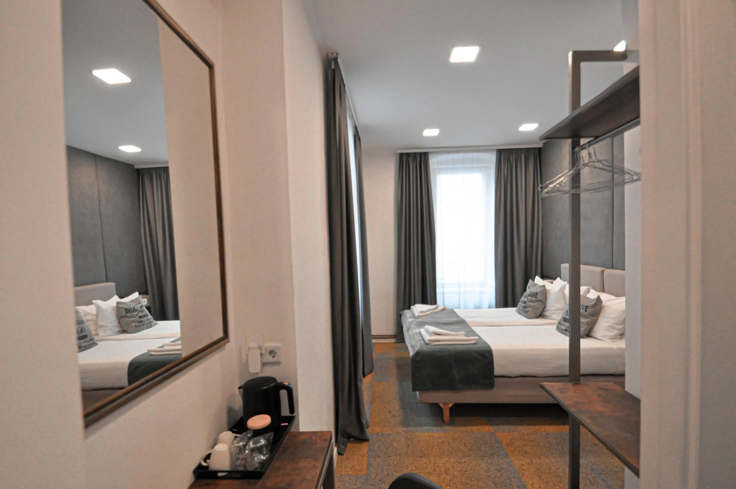 Bed in Heritage Hotel Petrakija