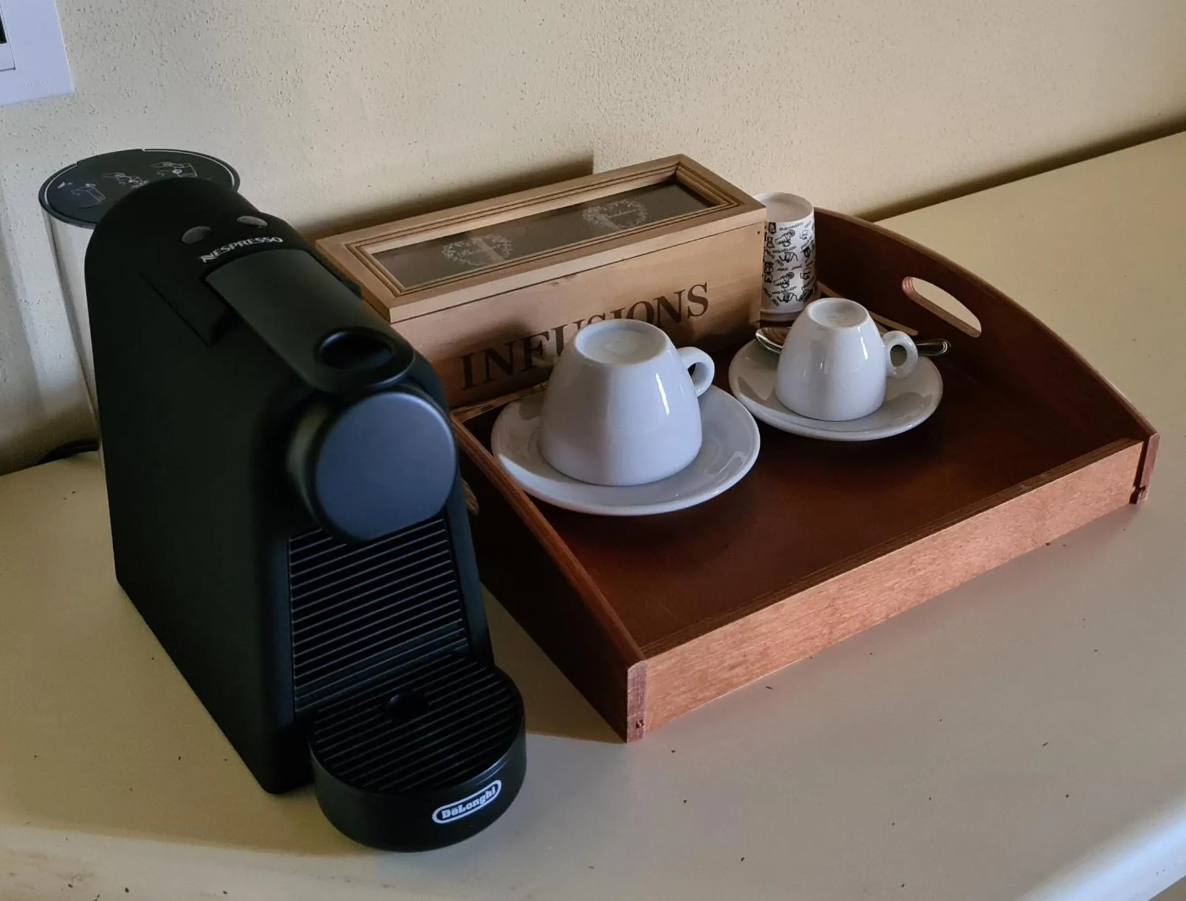 Coffee/tea facilities in Hotel Piazza Vecchia