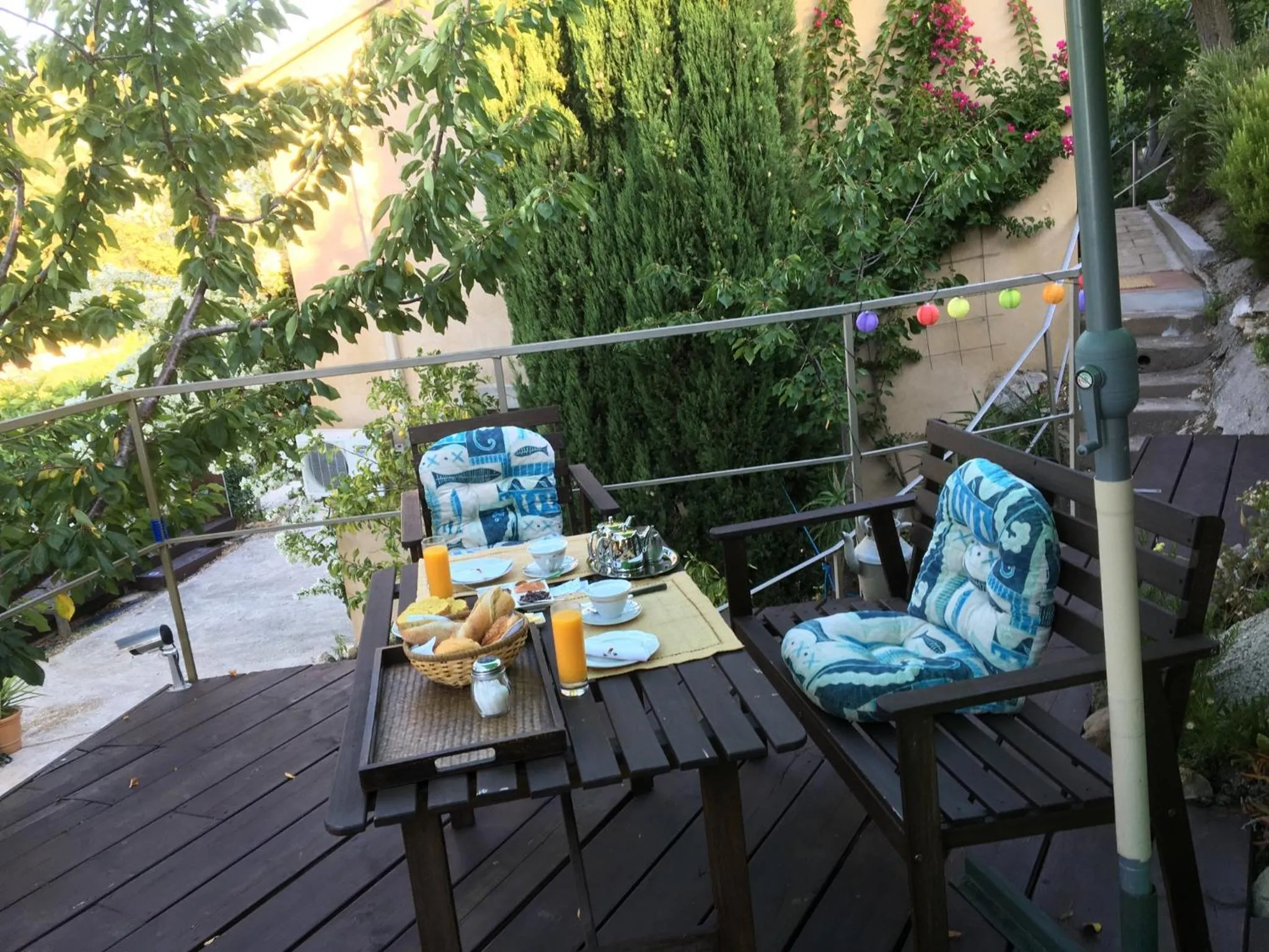 Balcony/Terrace in Les terrasses sur mer