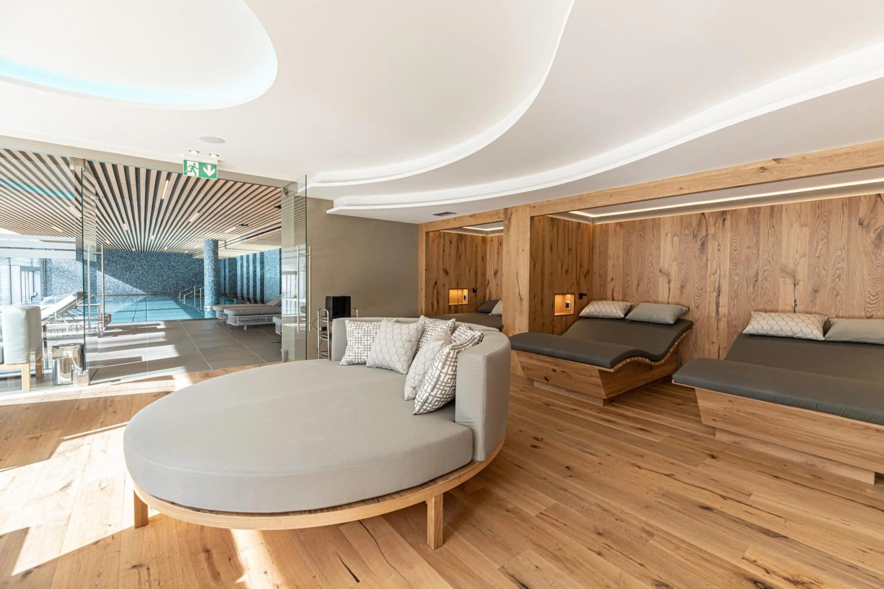 Swimming pool in Grand Hotel Terme Di Comano