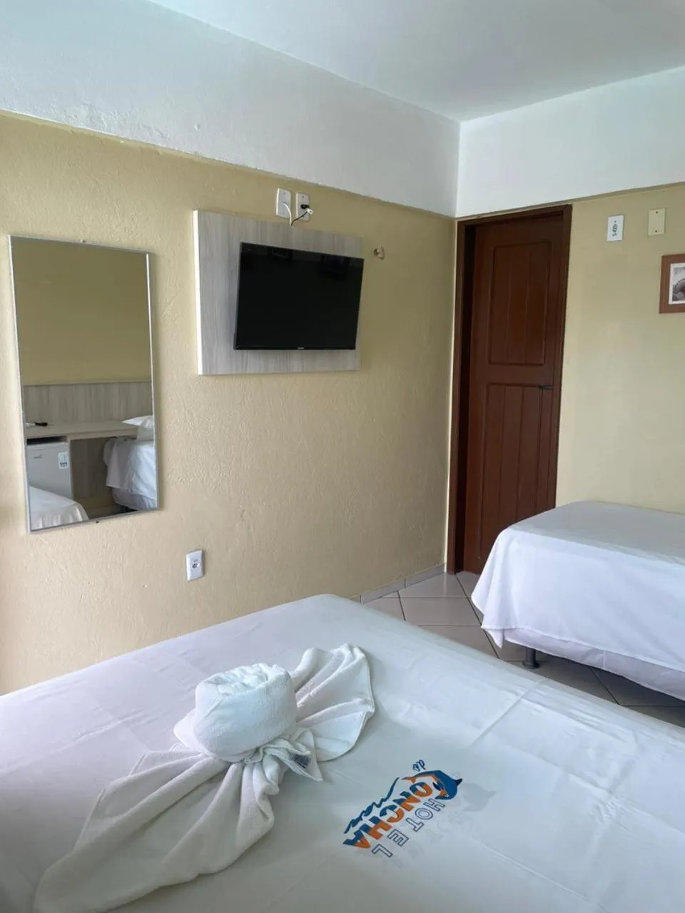 Bed in Hotel Concha do Mar