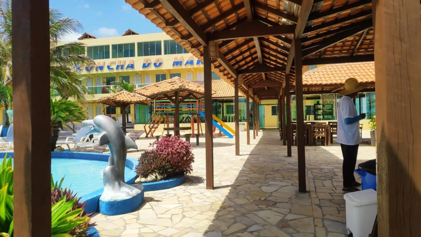 Bird's eye view in Hotel Concha do Mar