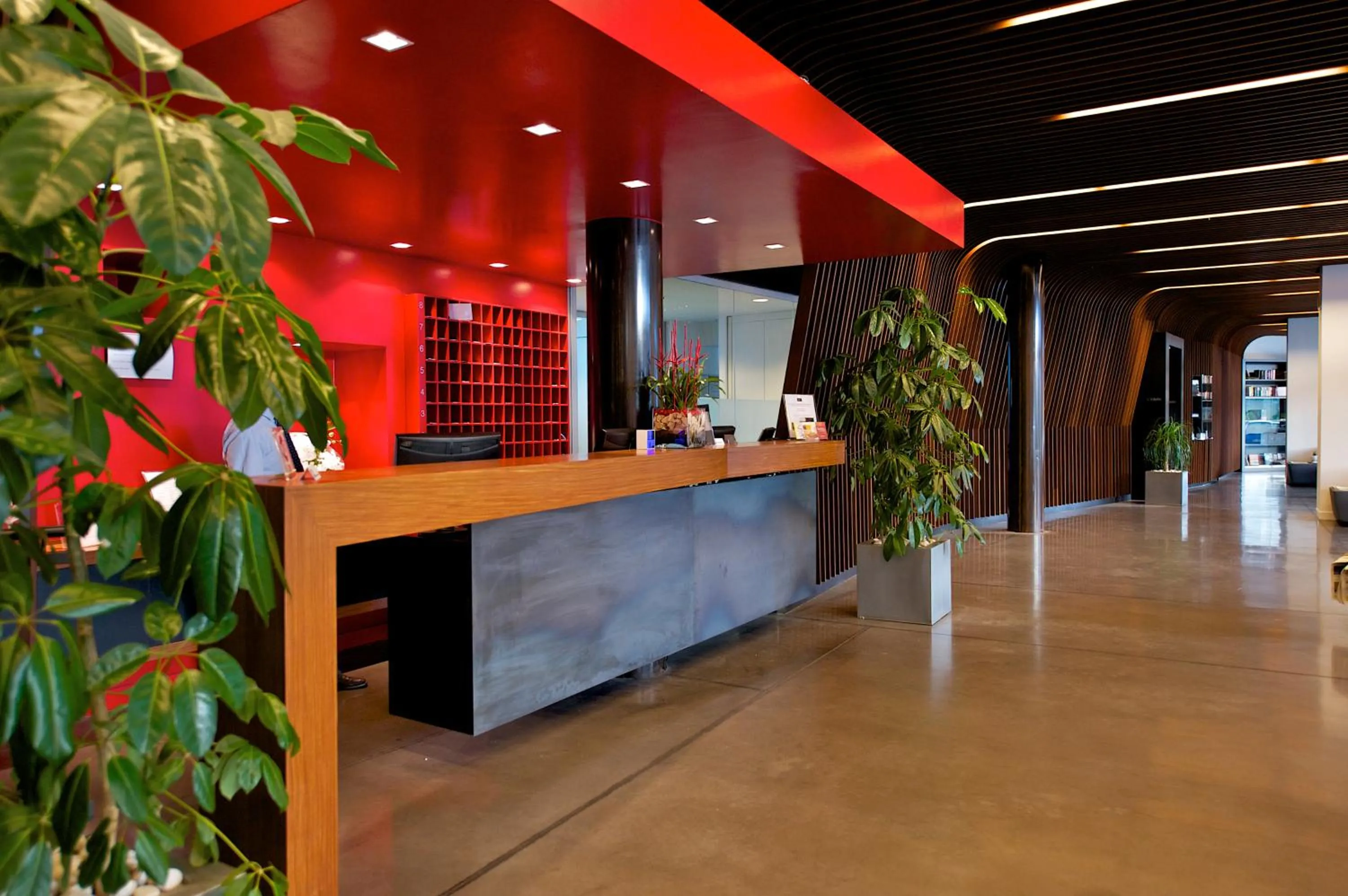 Communal lounge/ TV room in Mercure Nerocubo Rovereto