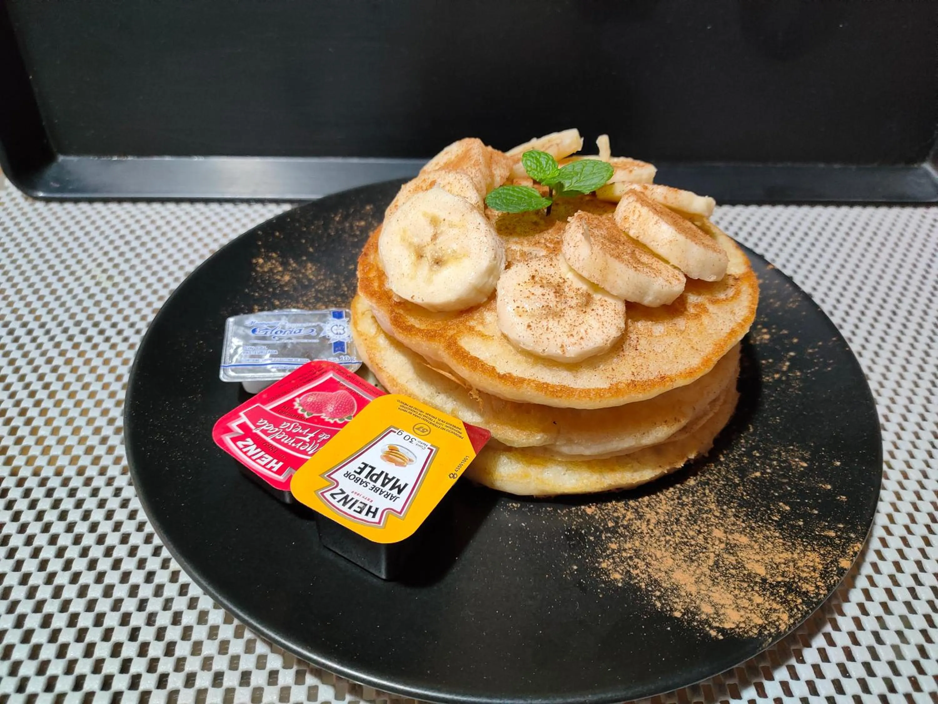 Food in Hotel Hacienda Morales.