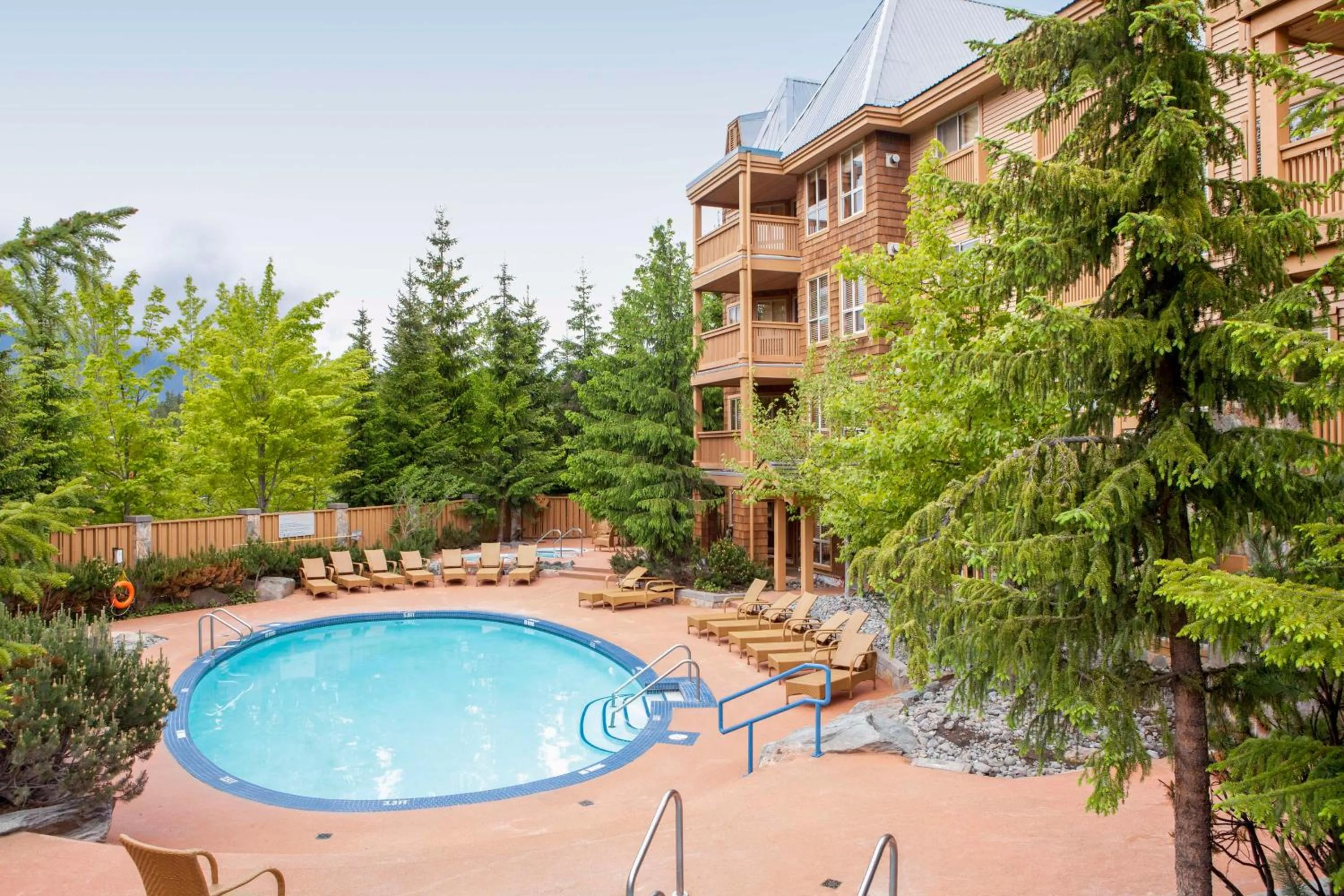 Pool view in Hilton Grand Vacations Club Whistler
