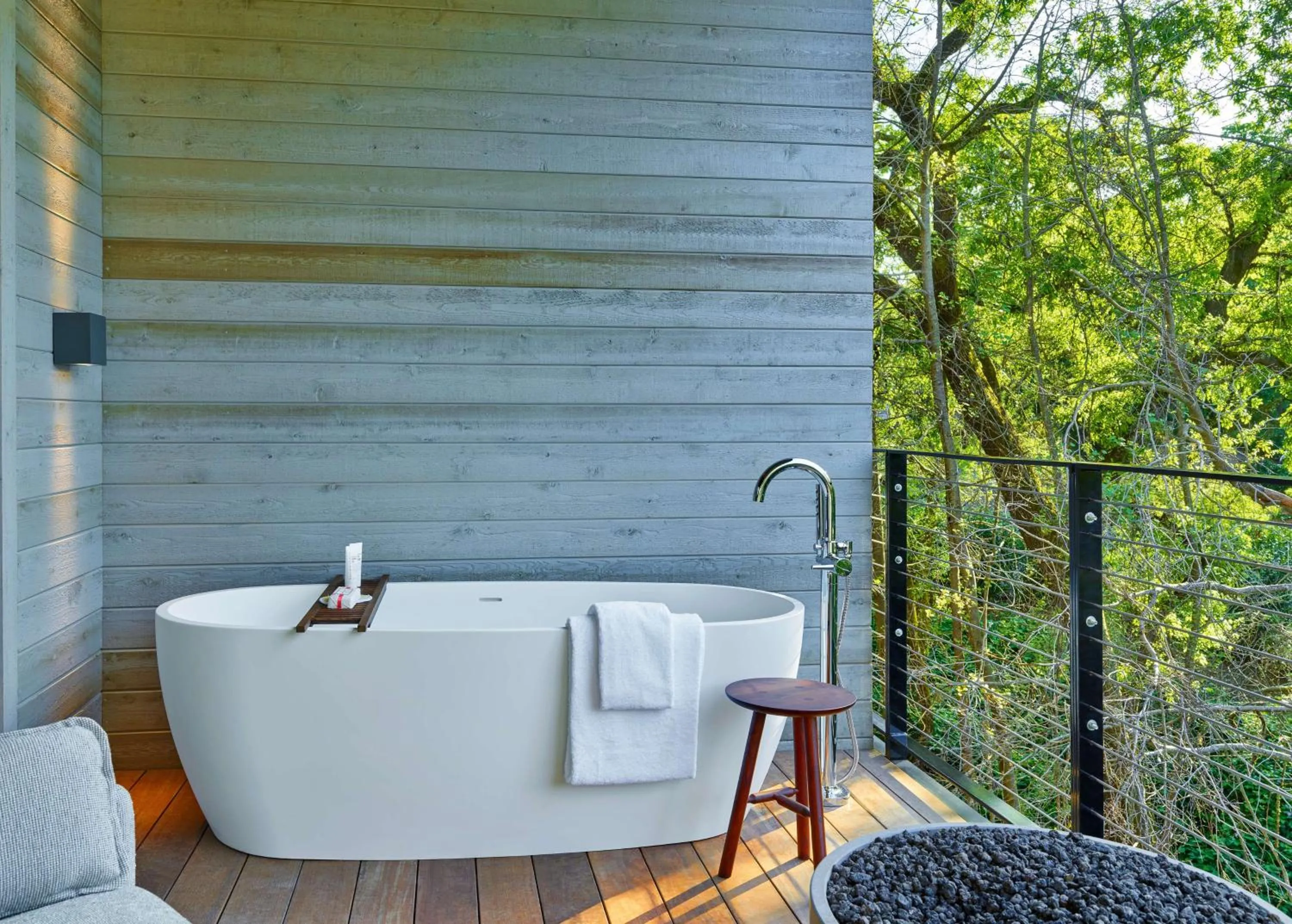 Bedroom in Alila Napa Valley, a Hyatt Resort