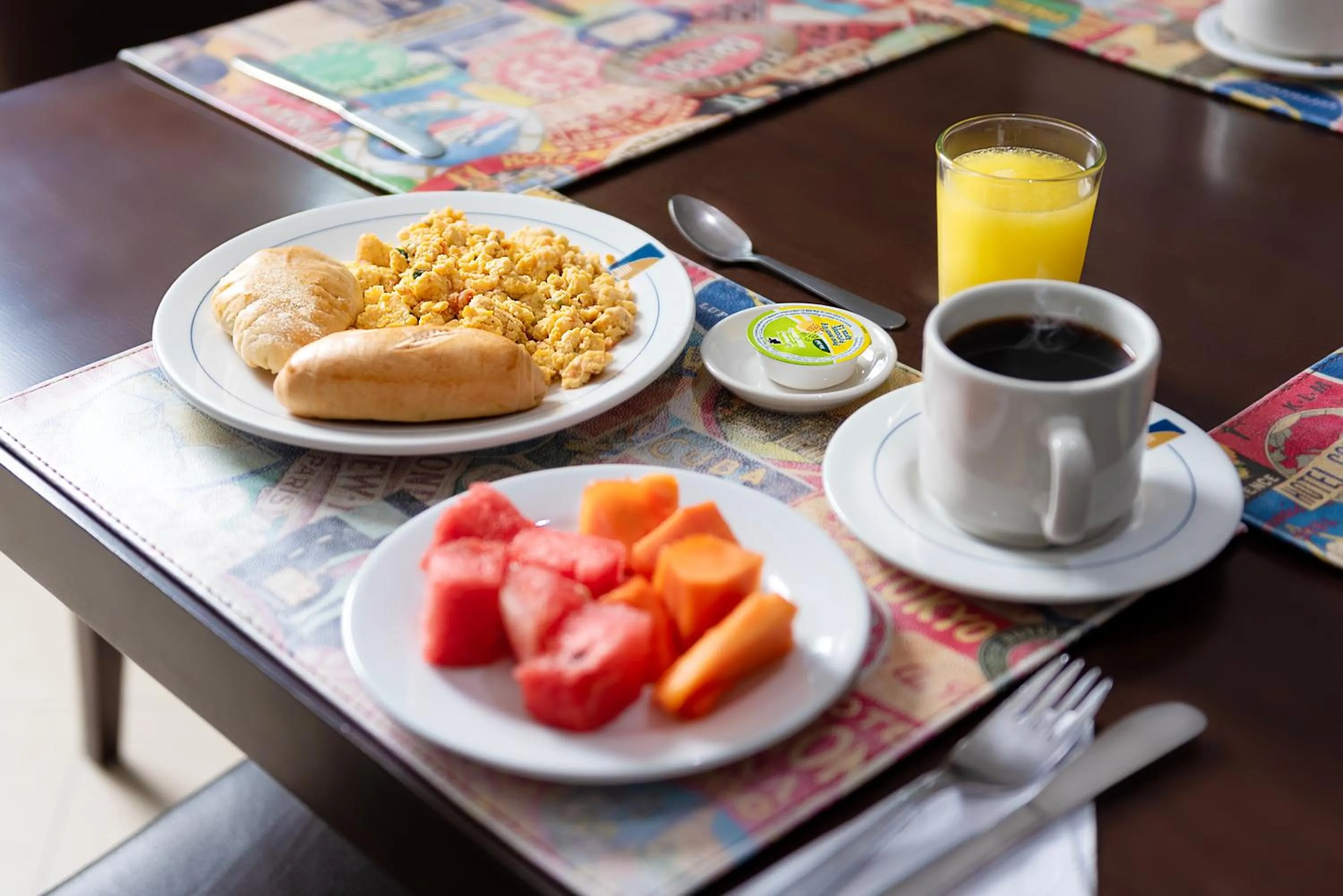 Breakfast in Hotel Plaza Las Américas Cali