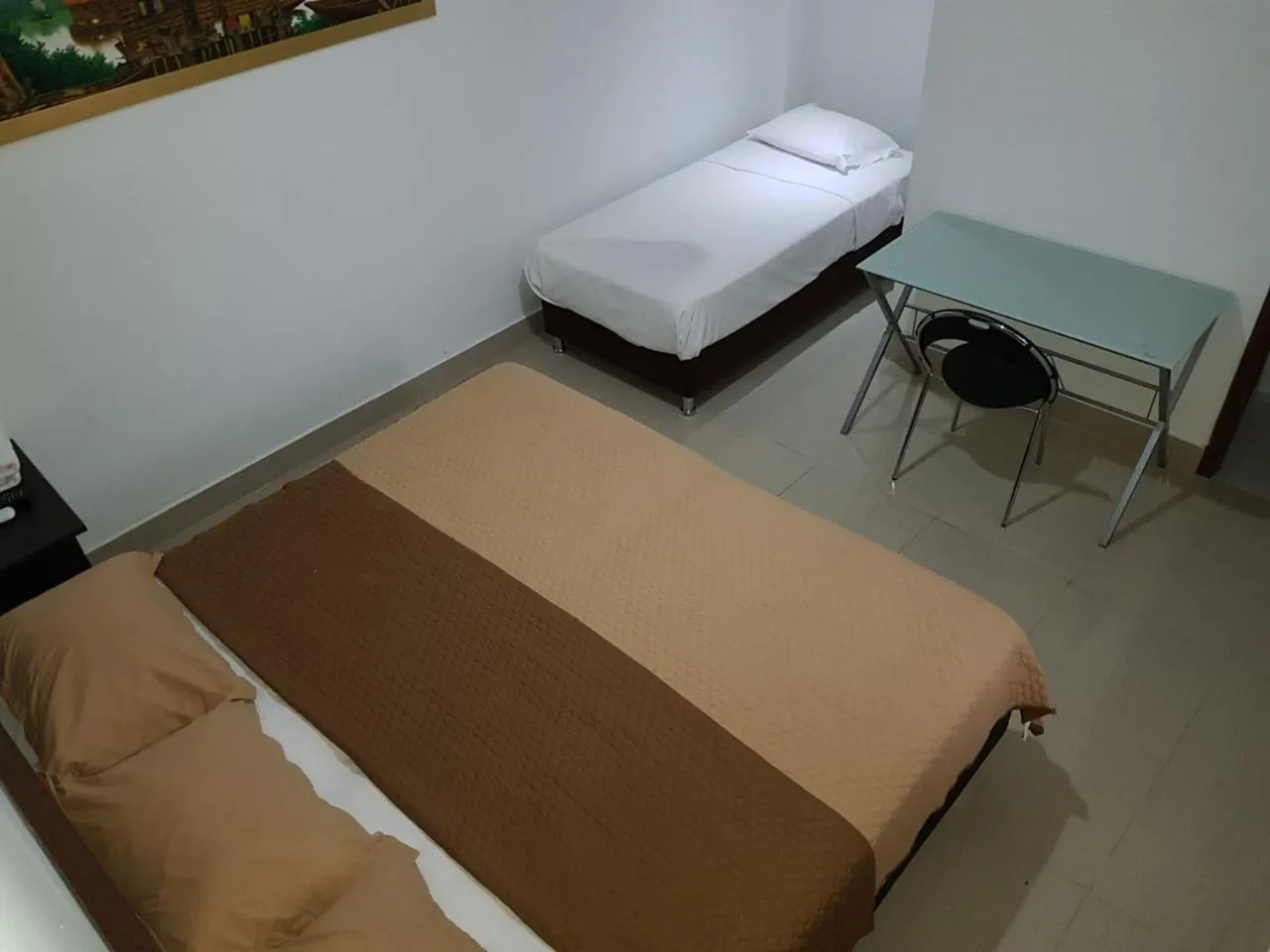 Bed in Zafara Hotel