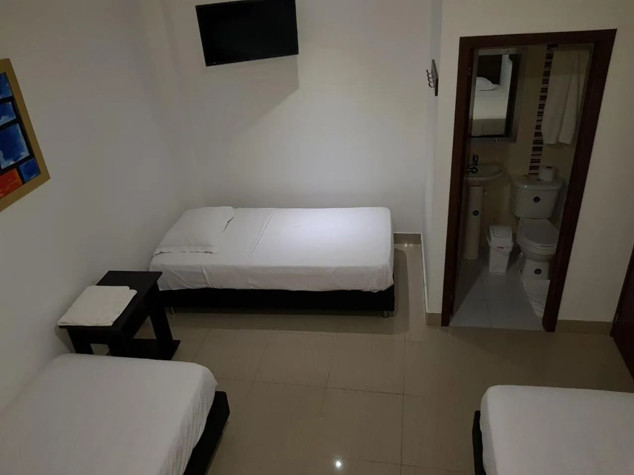 Bed in Zafara Hotel