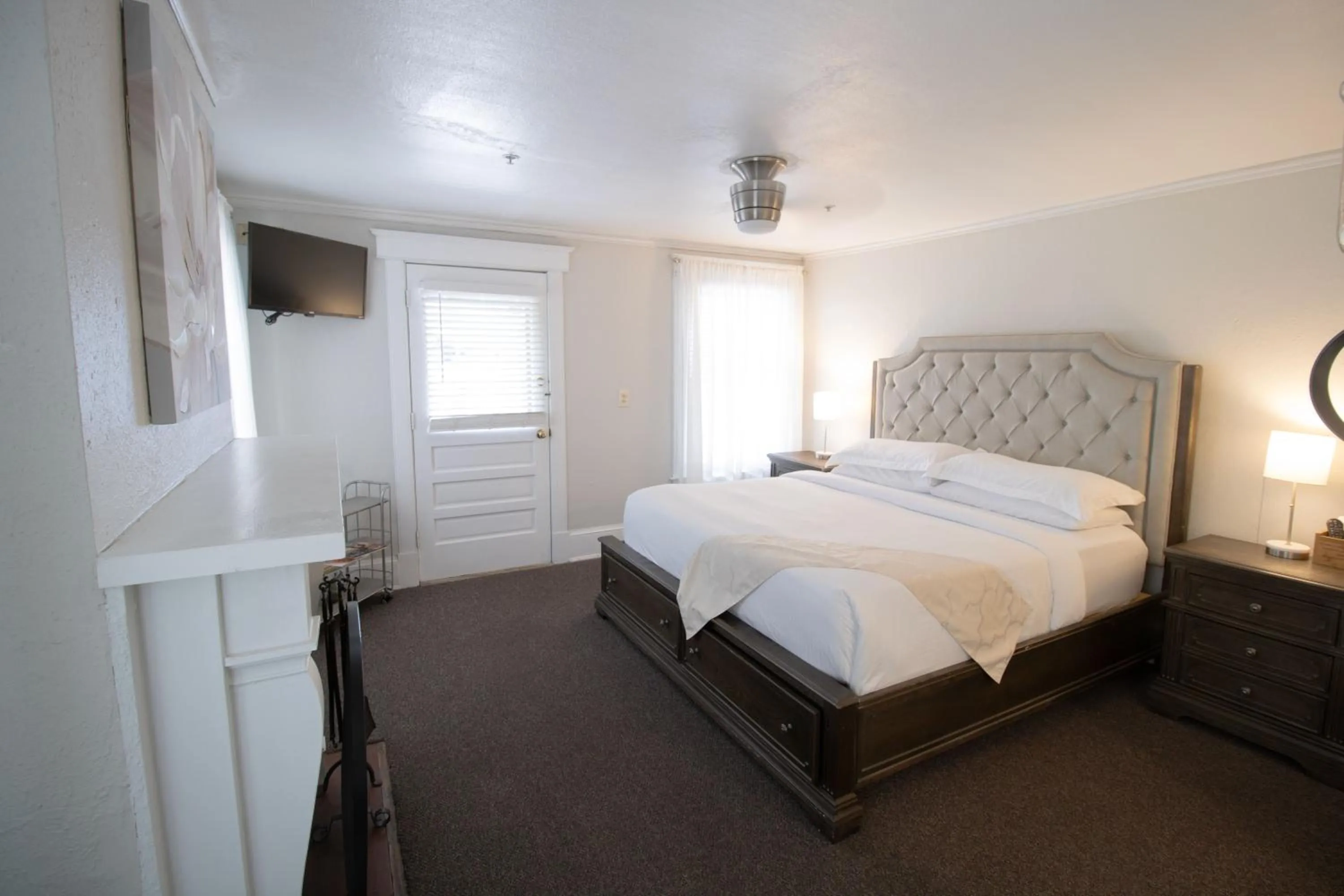 Bed in Inn on Charlotte Boutique Hotel