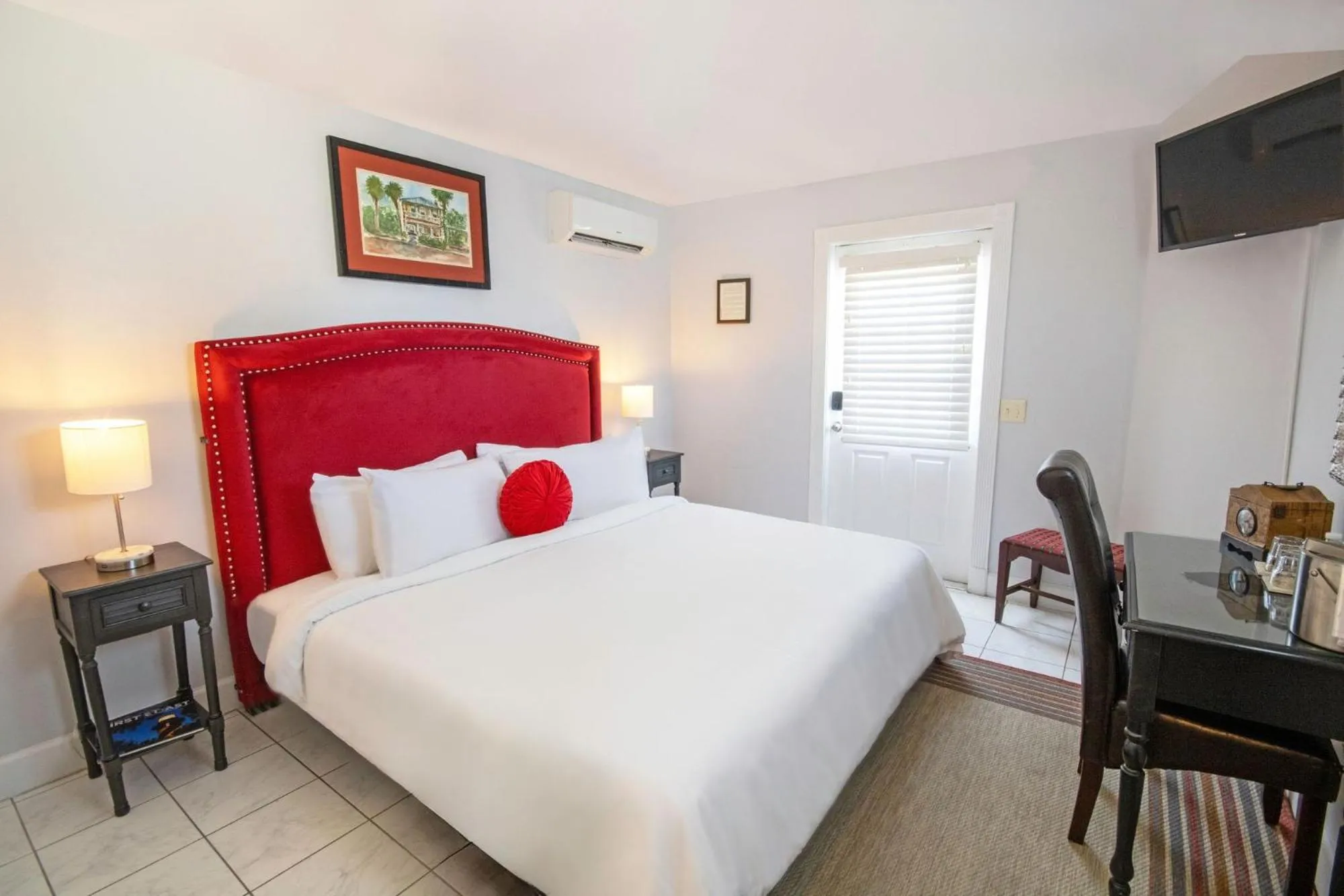 Bed in Inn on Charlotte Boutique Hotel