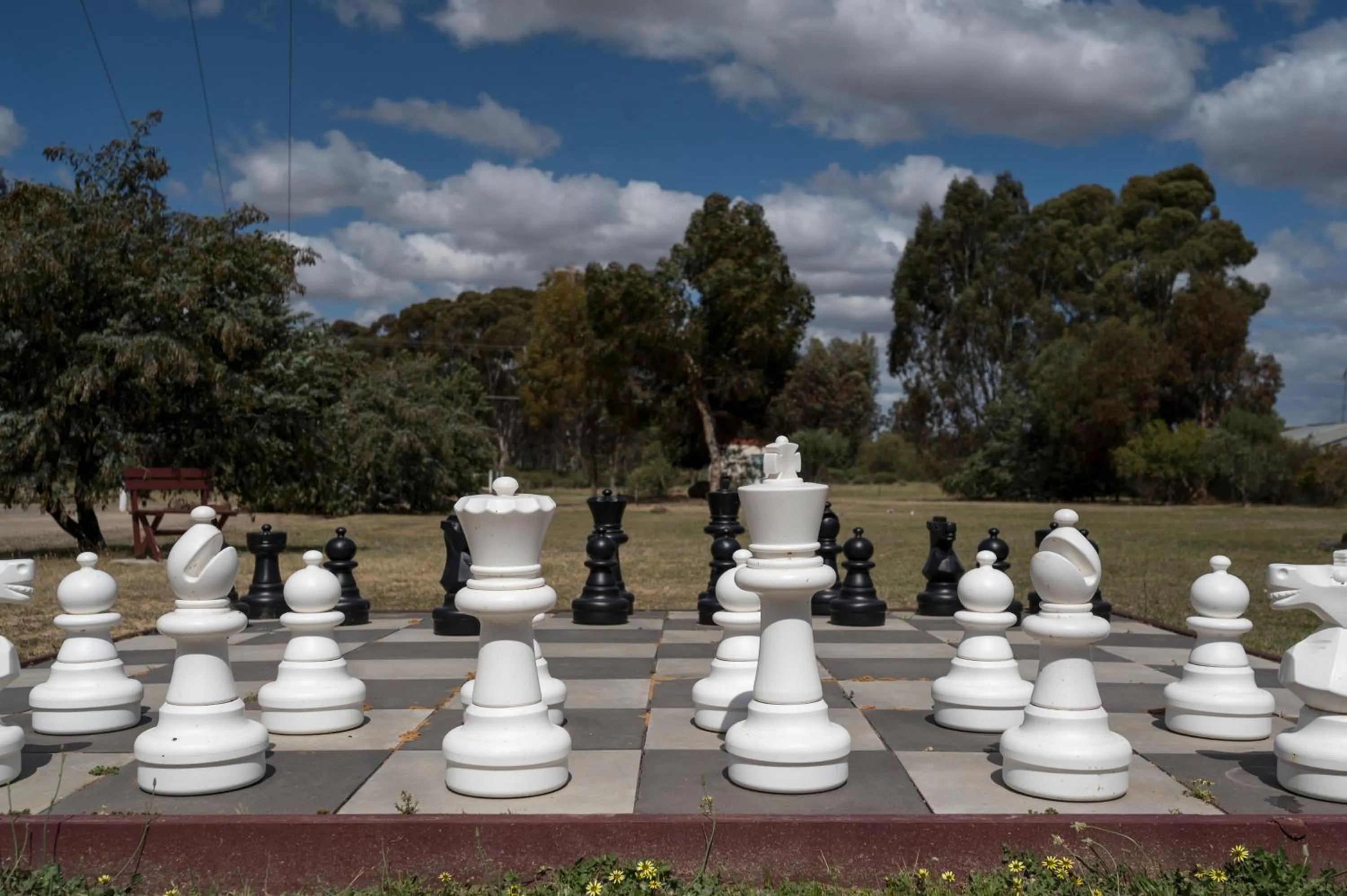Day in Inglewood Motel and Caravan Park Victoria