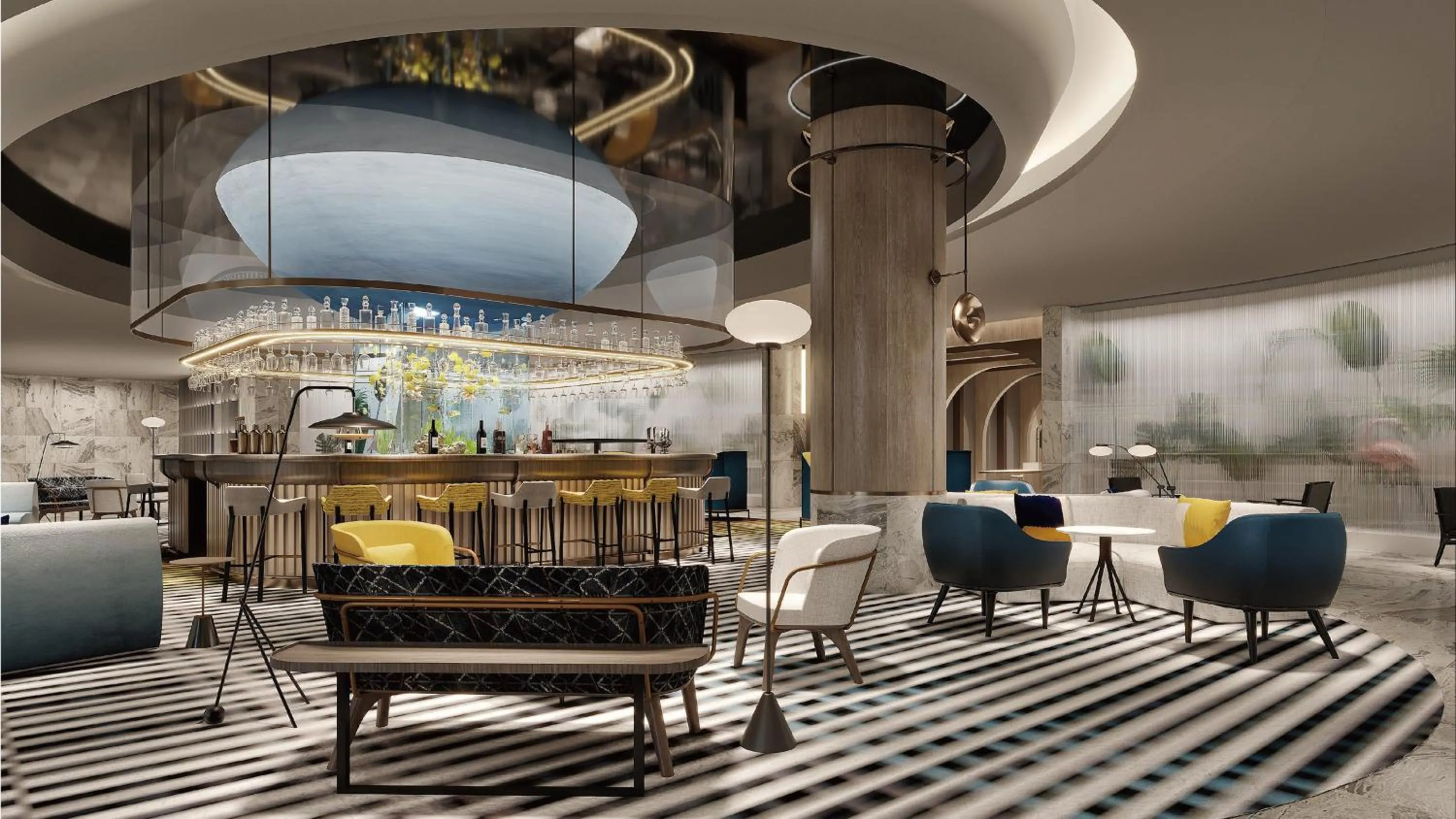 Lounge or bar in voco Shanghai Zhangjiang by IHG