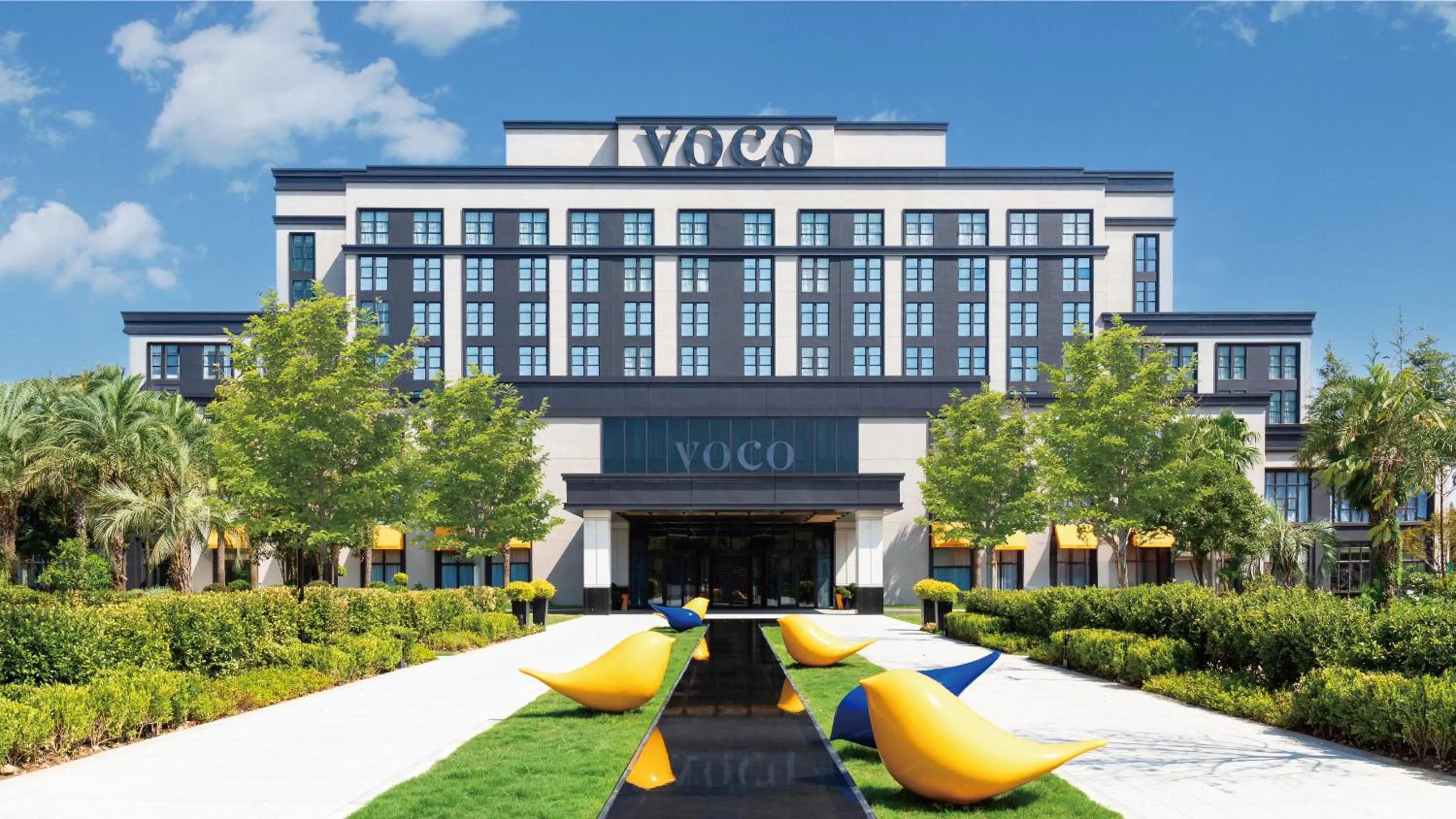 Property building in voco Shanghai Zhangjiang by IHG