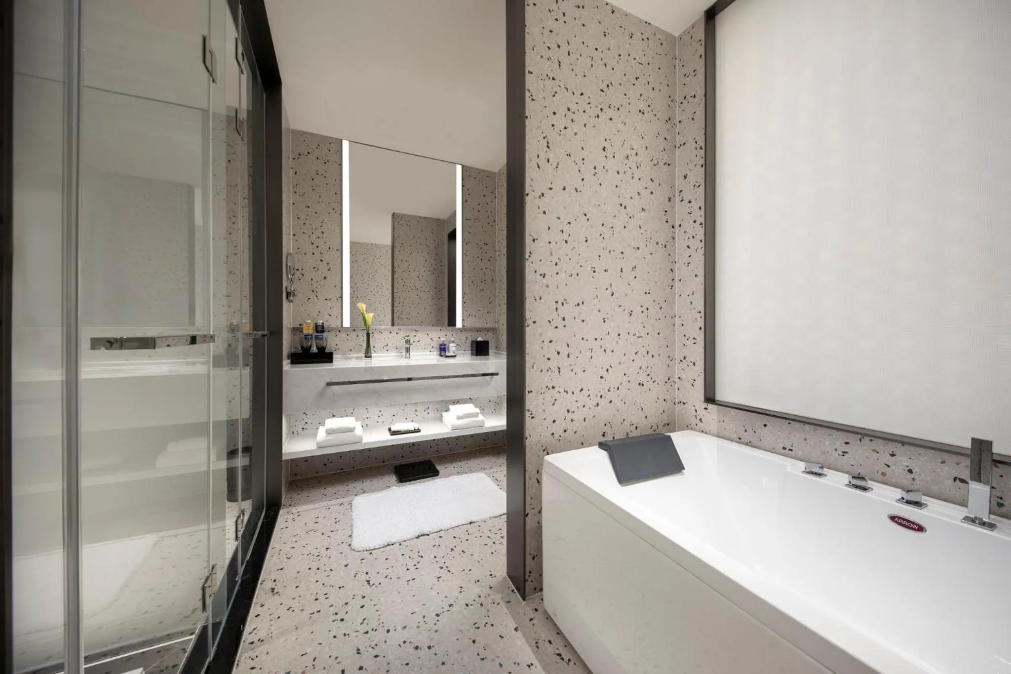 Bathroom in voco Shanghai Zhangjiang by IHG