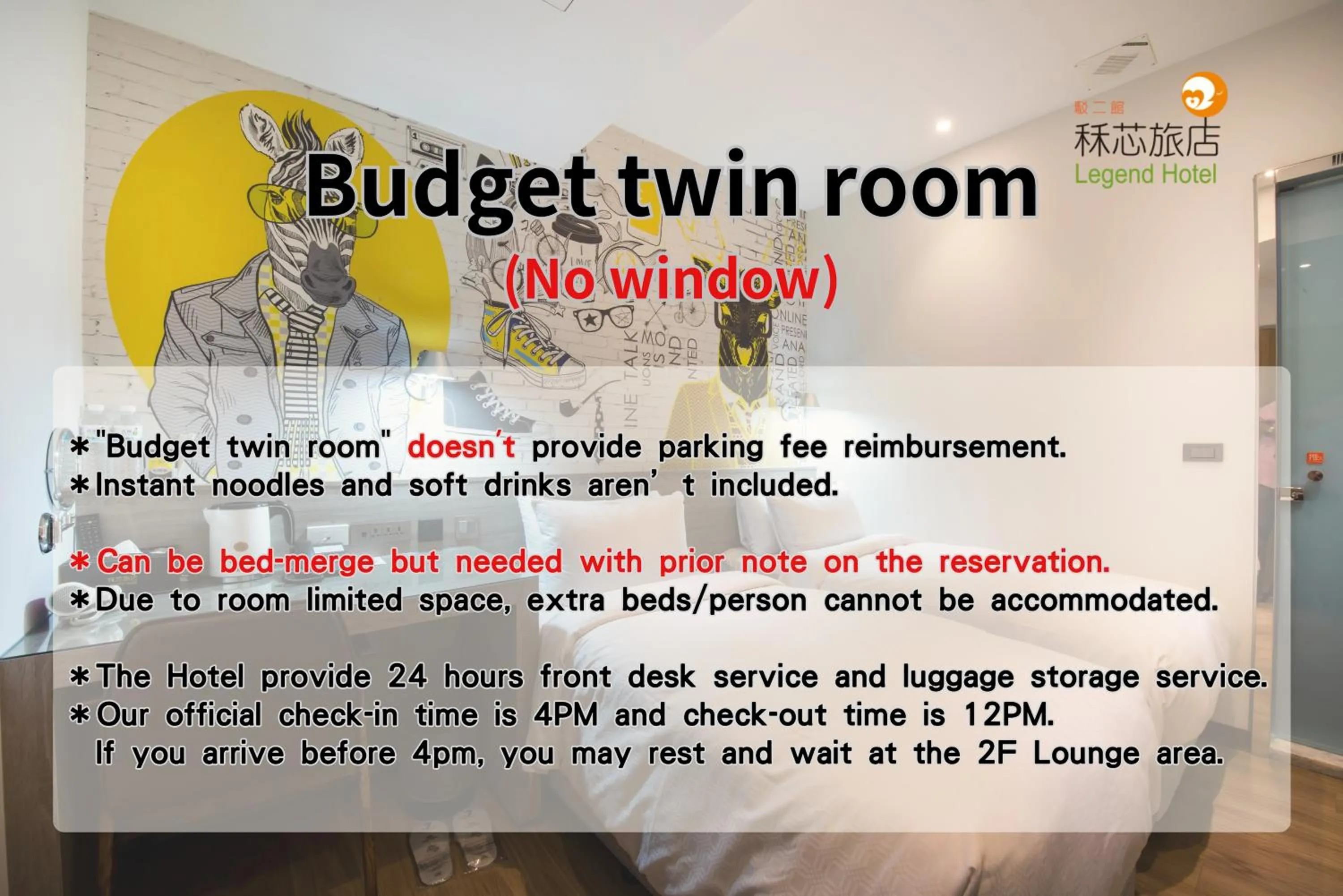Bedroom in Legend Hotel Kaohsiung Pier2