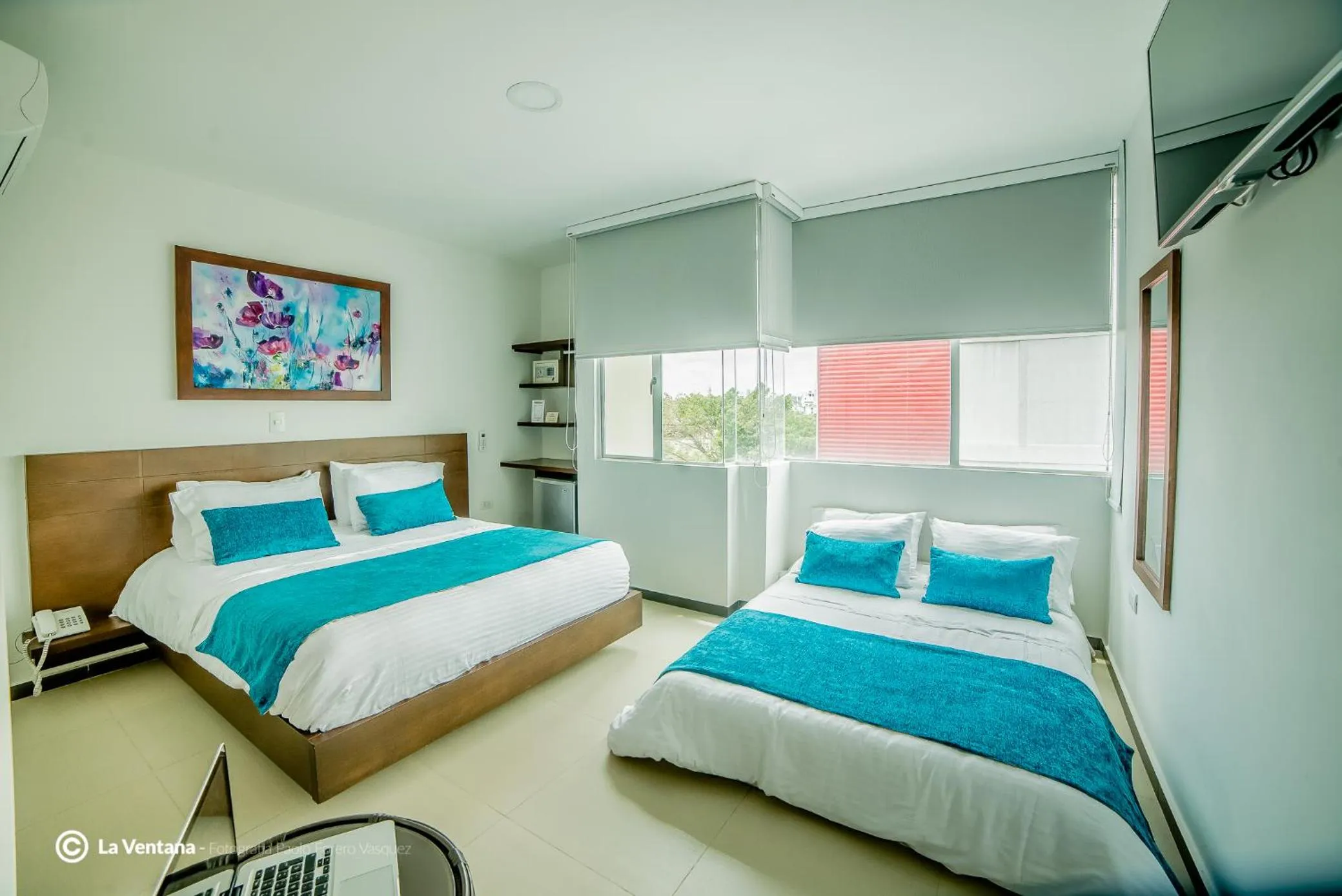 Bed in Hotel Titanium Plaza