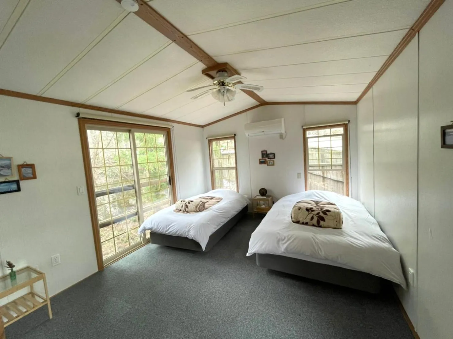 Bed in Hakuba Canadian Lodge