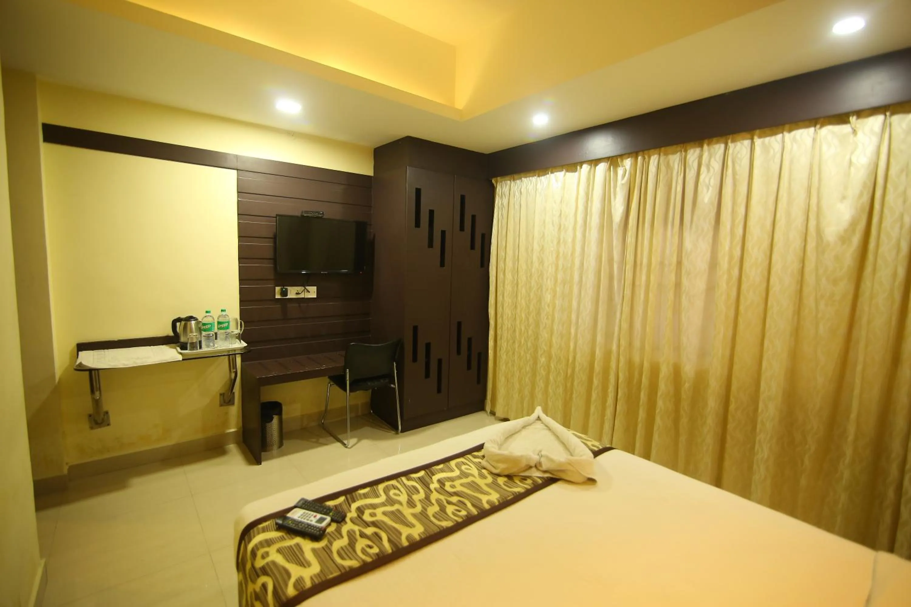 Bed in Hotel White Mount