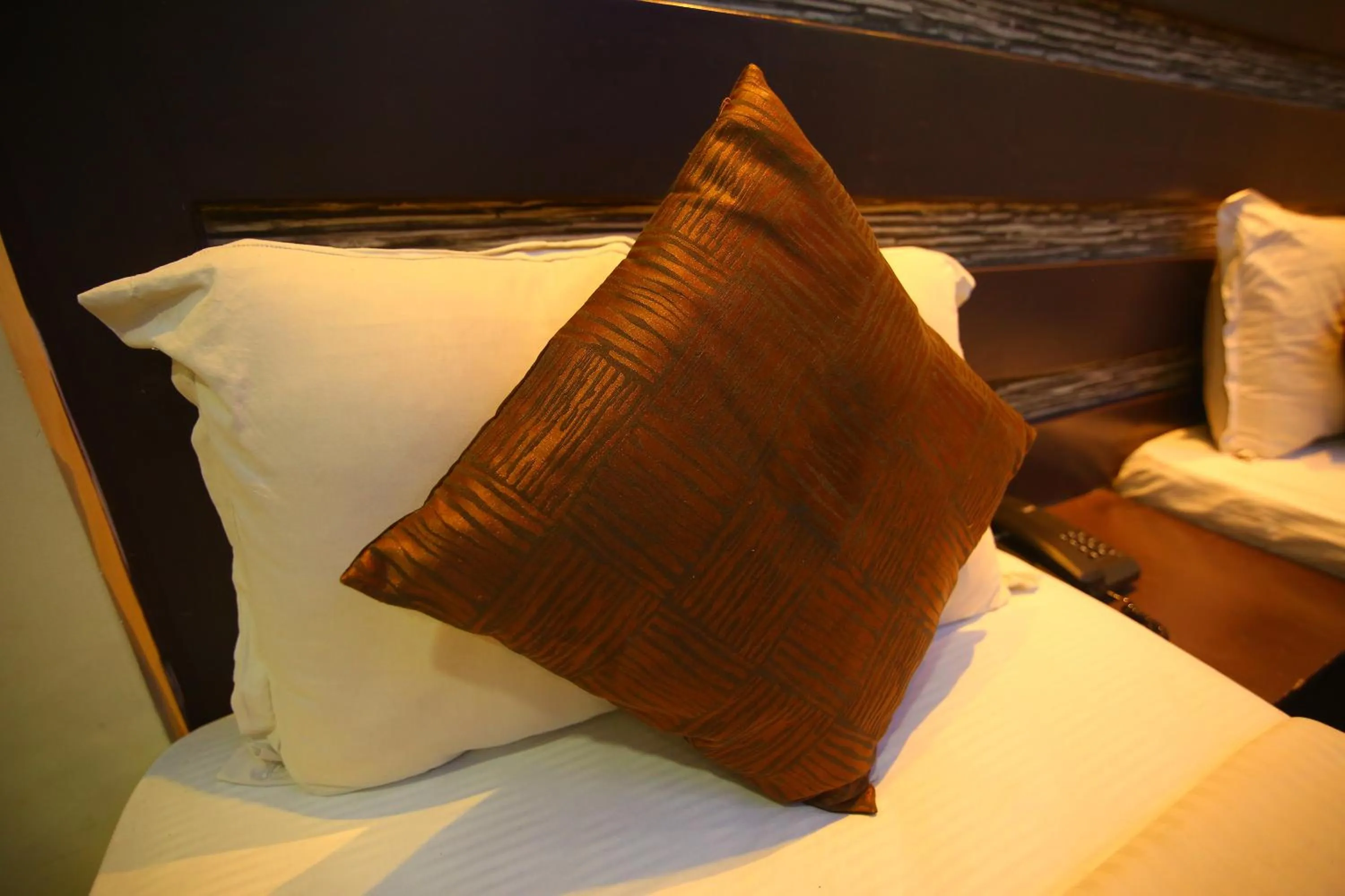 Bed in Hotel White Mount