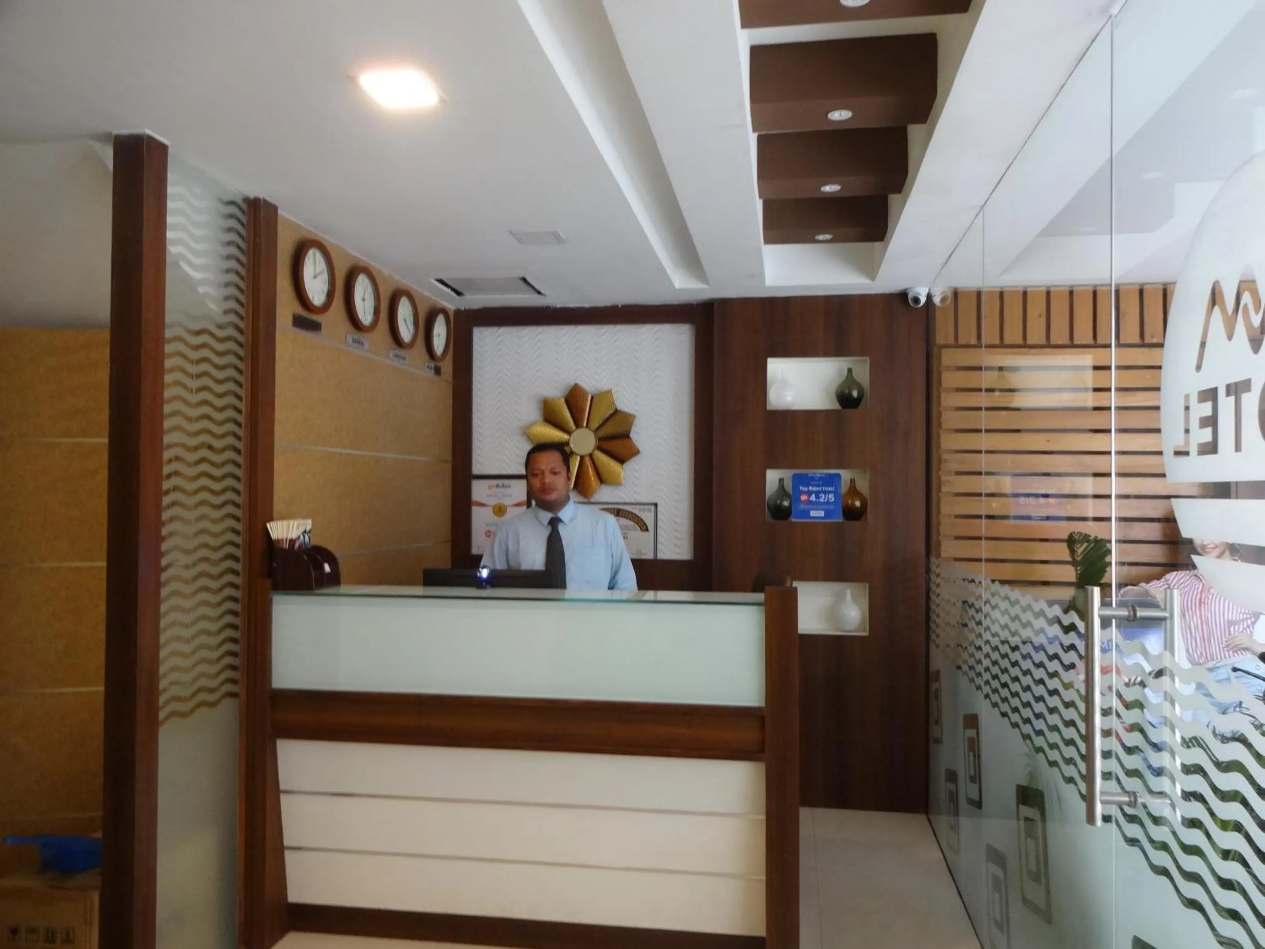 Staff in Hotel White Mount