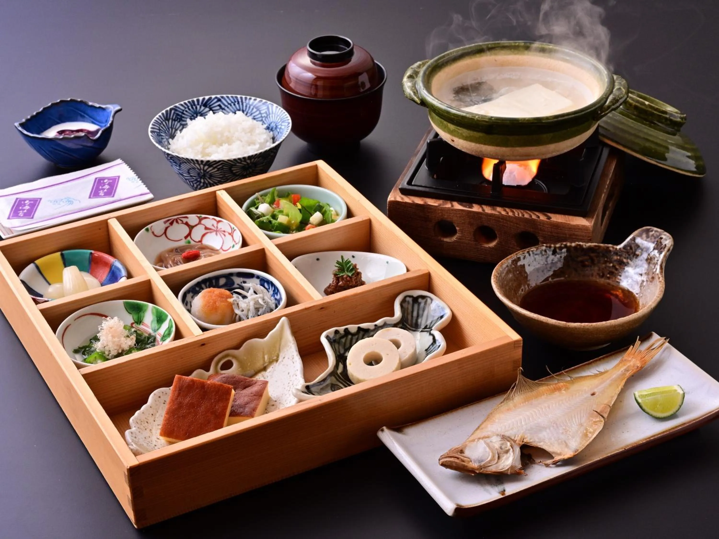 Breakfast in Yamadaya