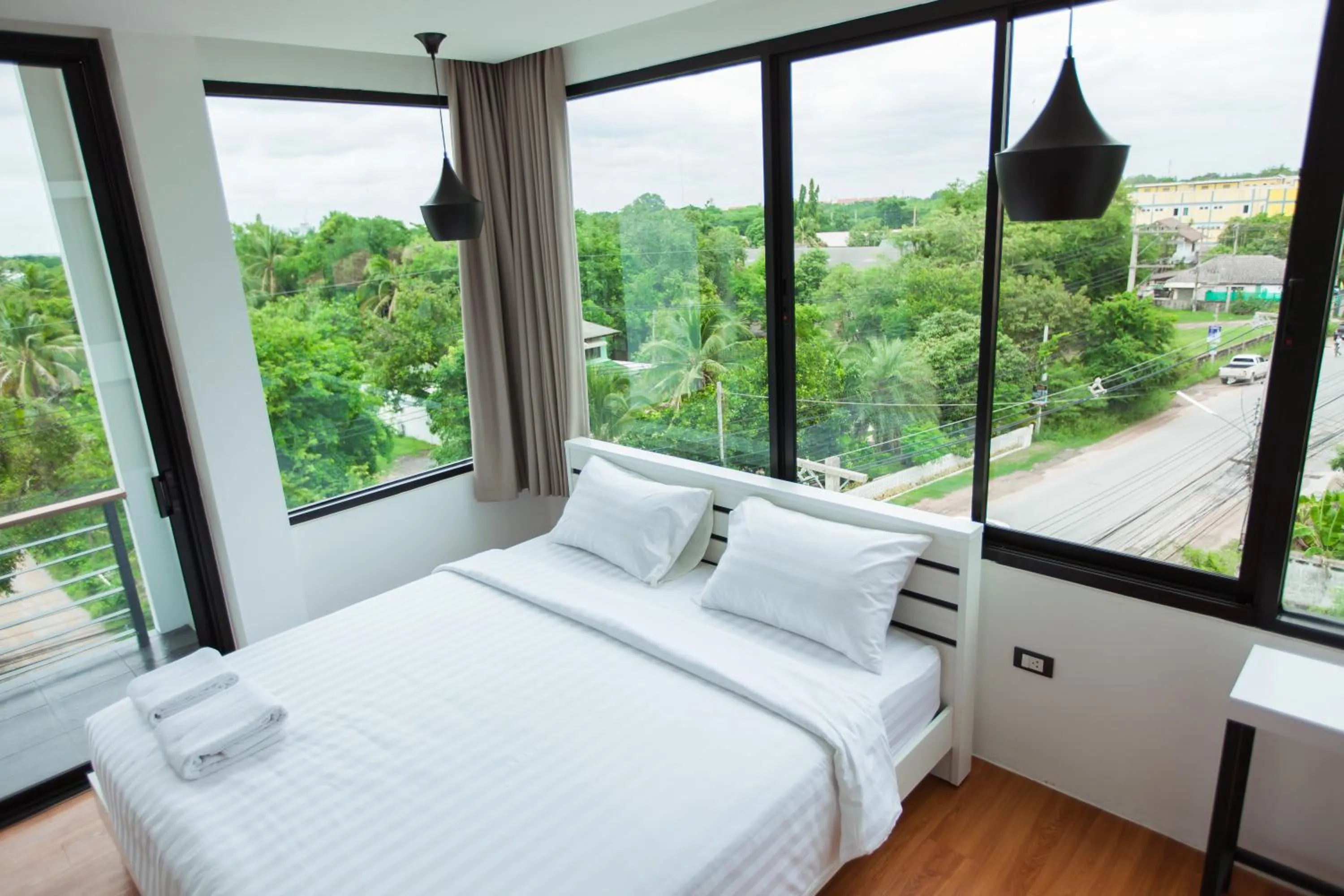 Bed in THAMM Residence