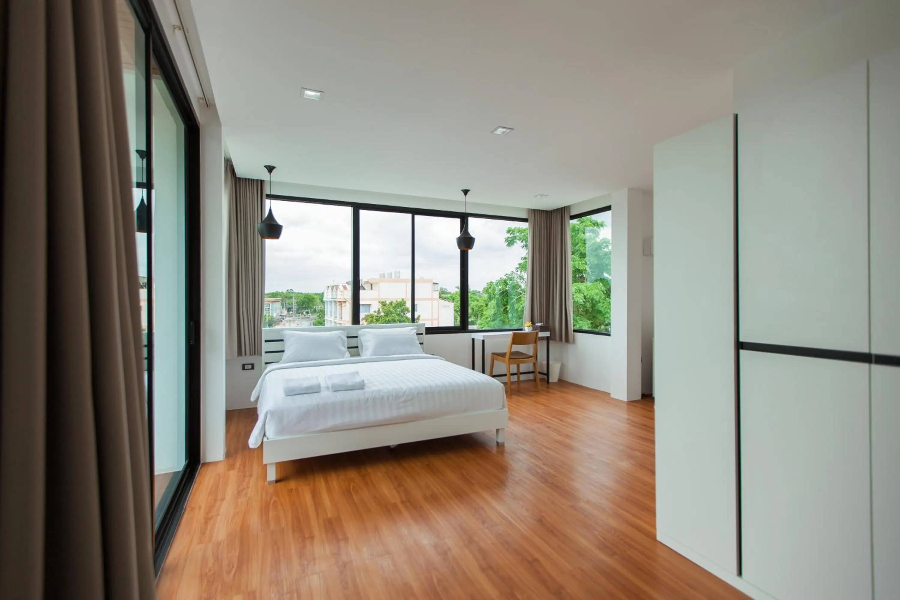 Bed in THAMM Residence