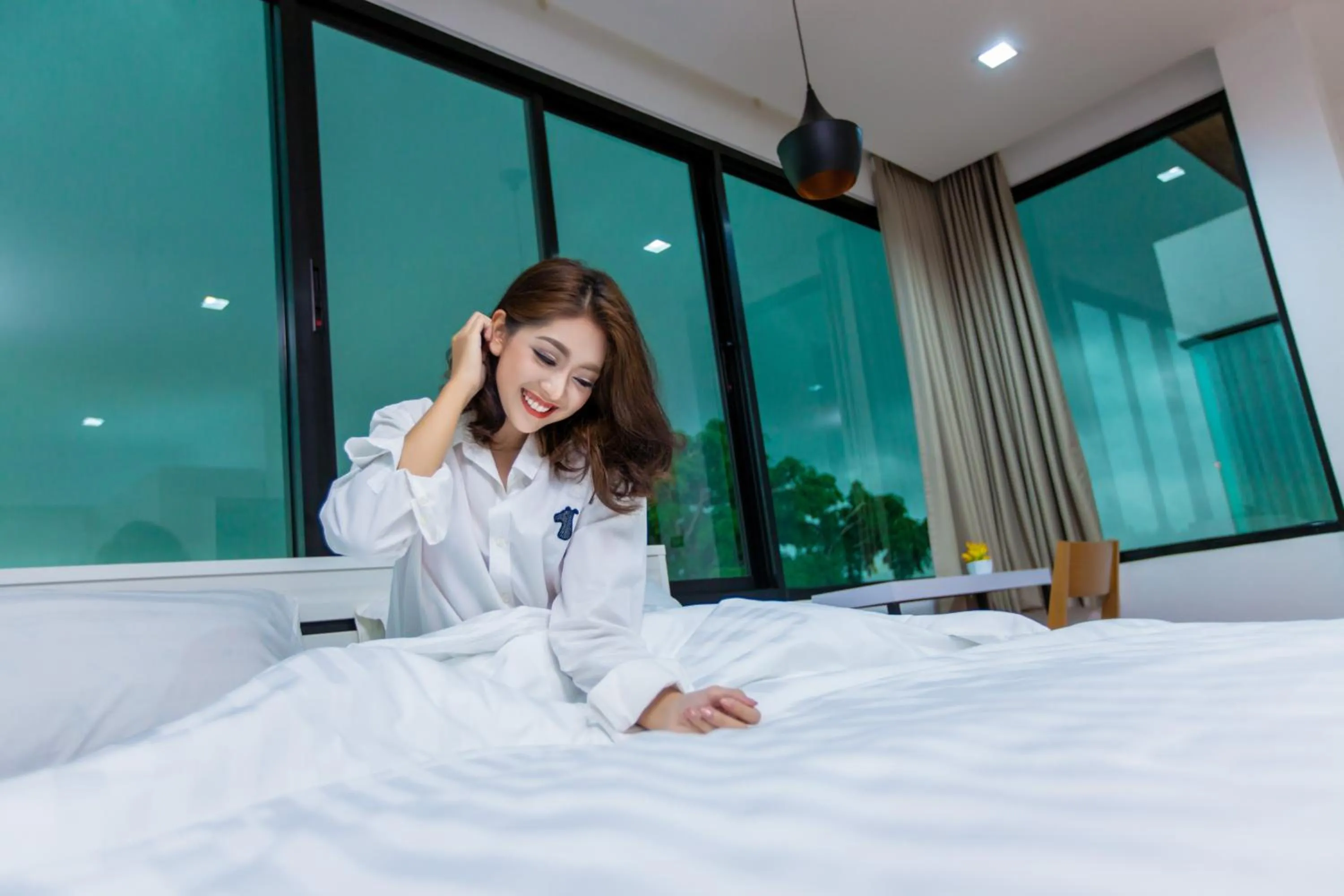 Property building, Bed in THAMM Residence