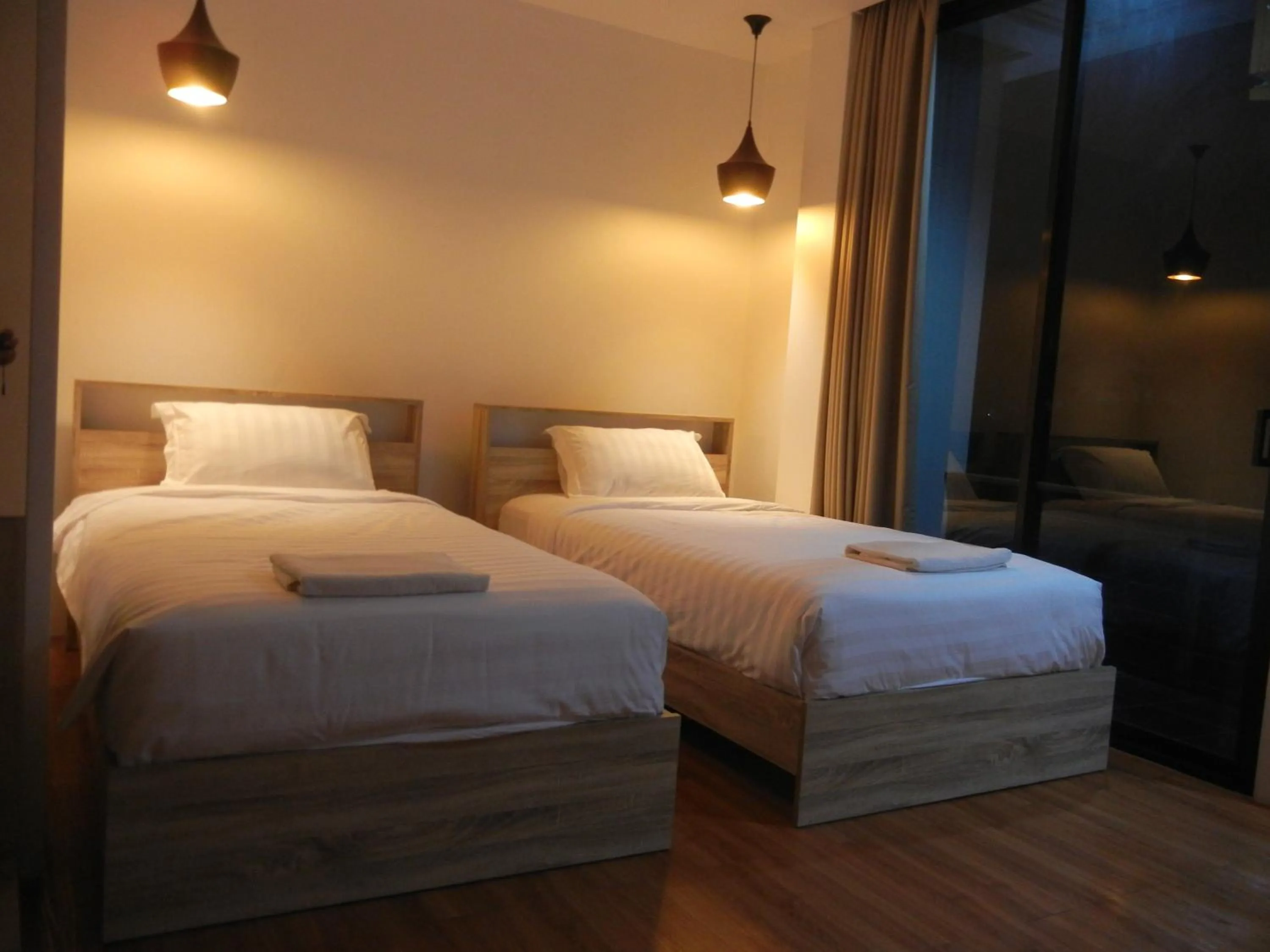 Bed in THAMM Residence