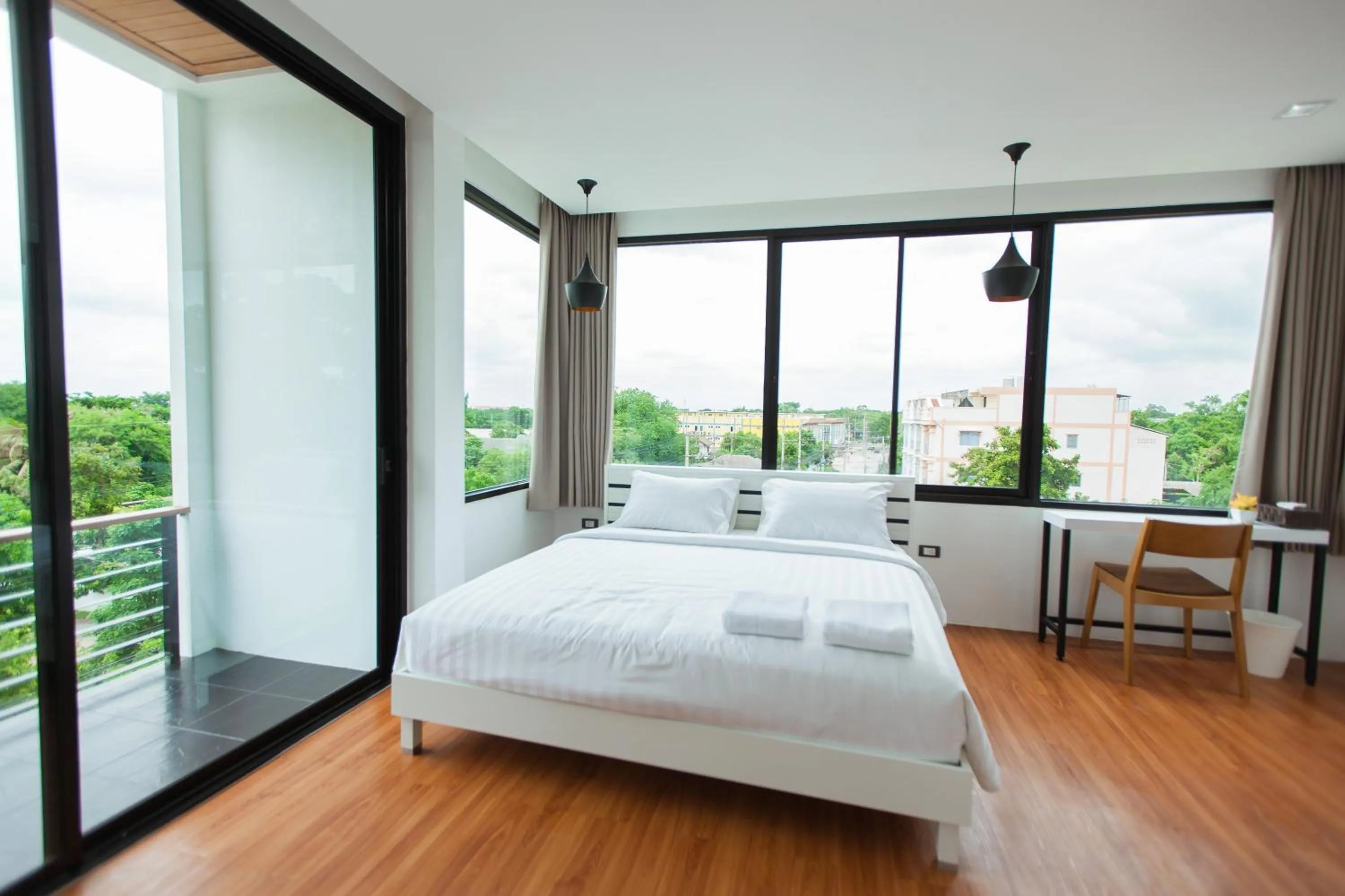 Bed in THAMM Residence