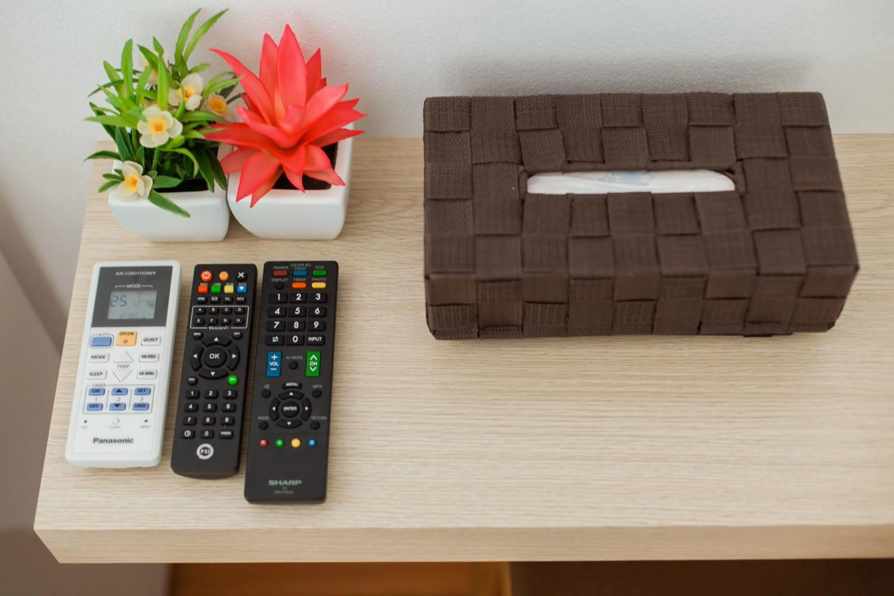 Seating area in THAMM Residence