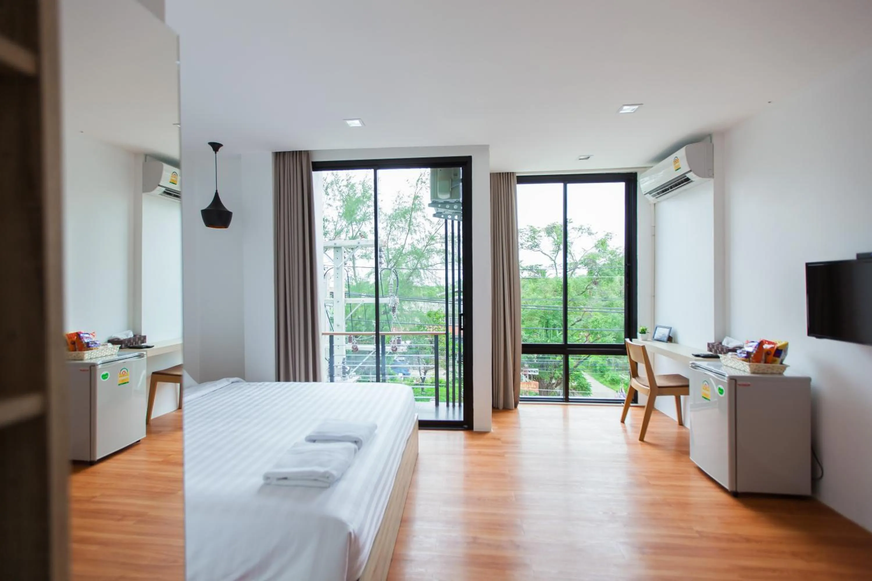 Bed in THAMM Residence