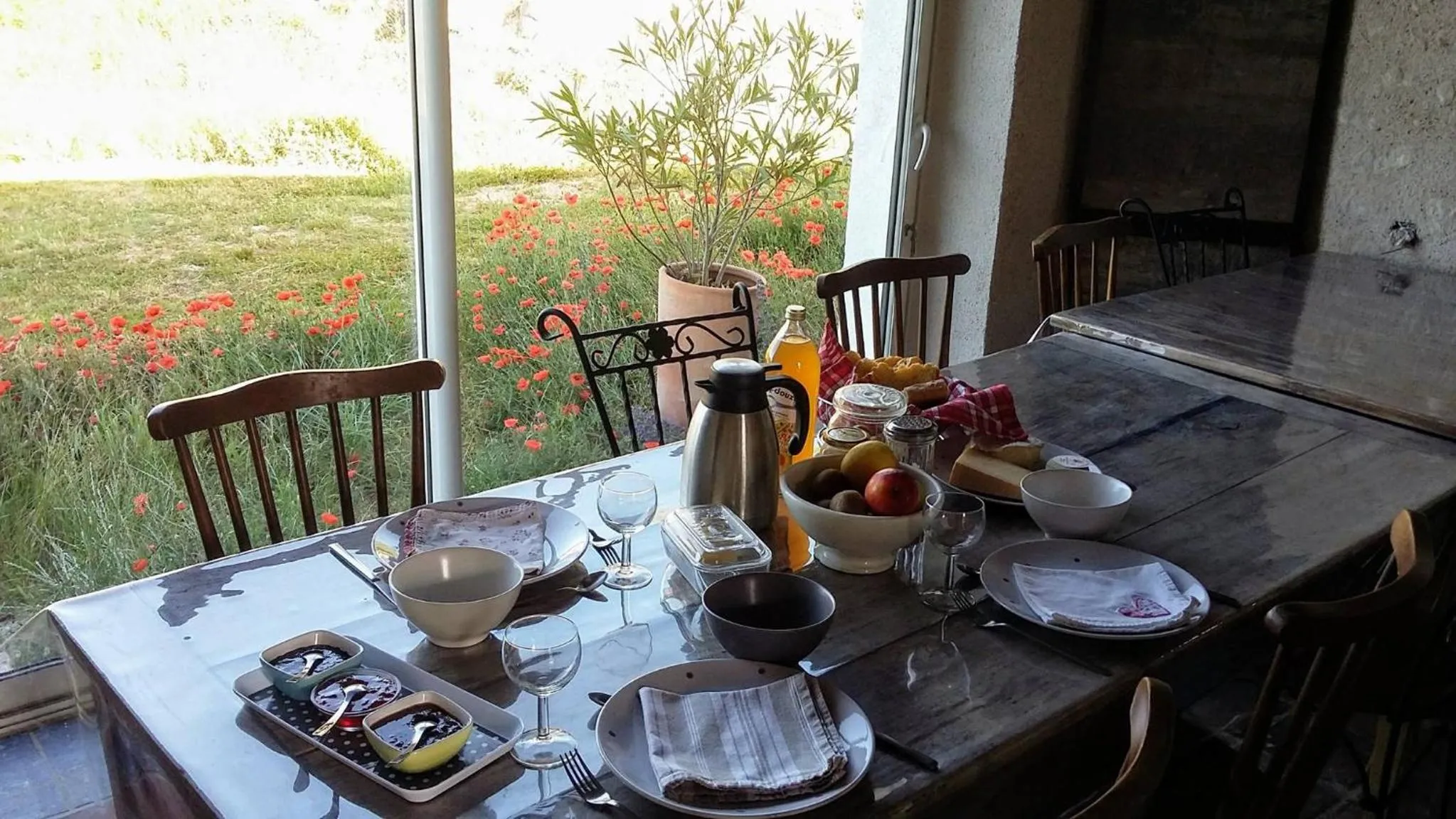 Dining area in Ferme de Bellevue