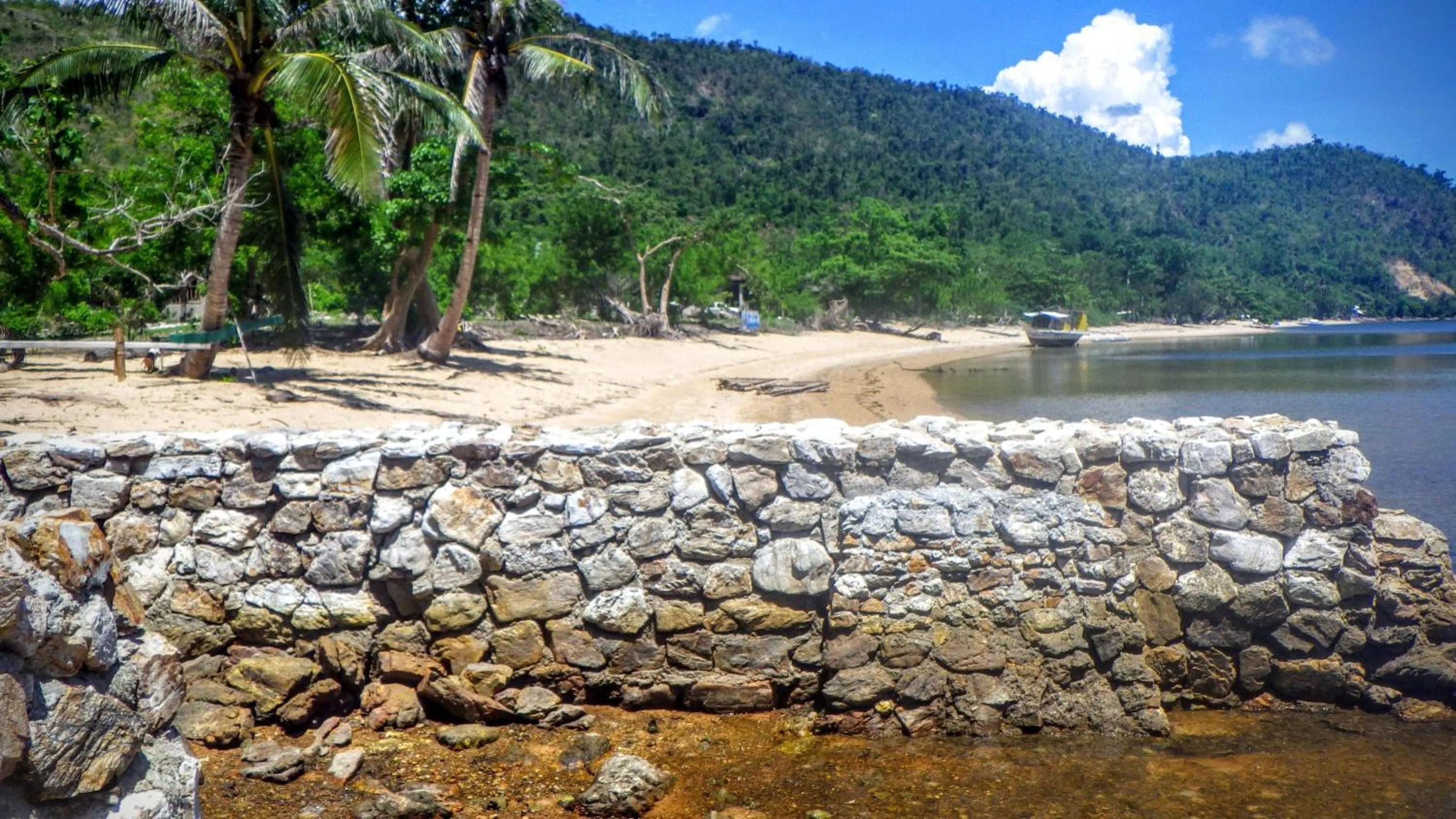 Beach in Palawan SandCastles