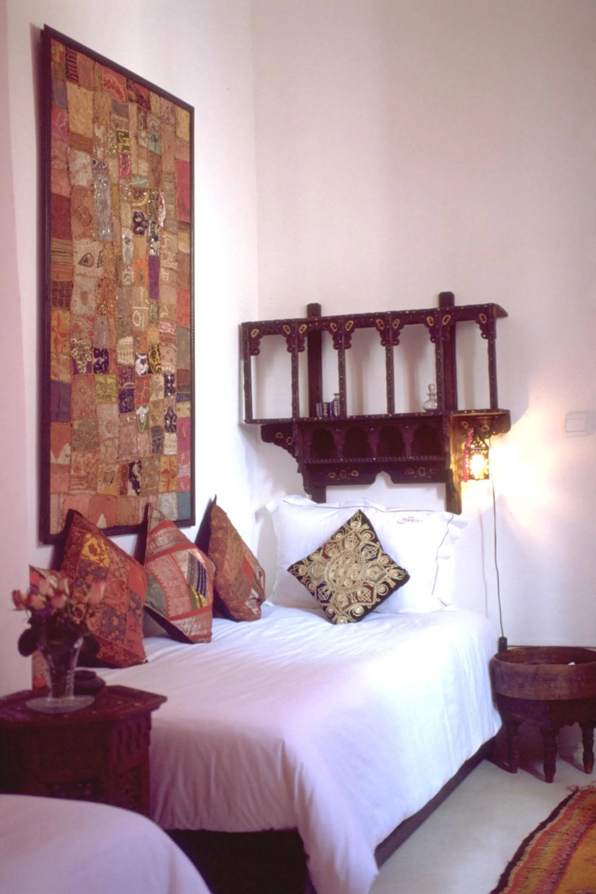 Bed in Riad Azzar