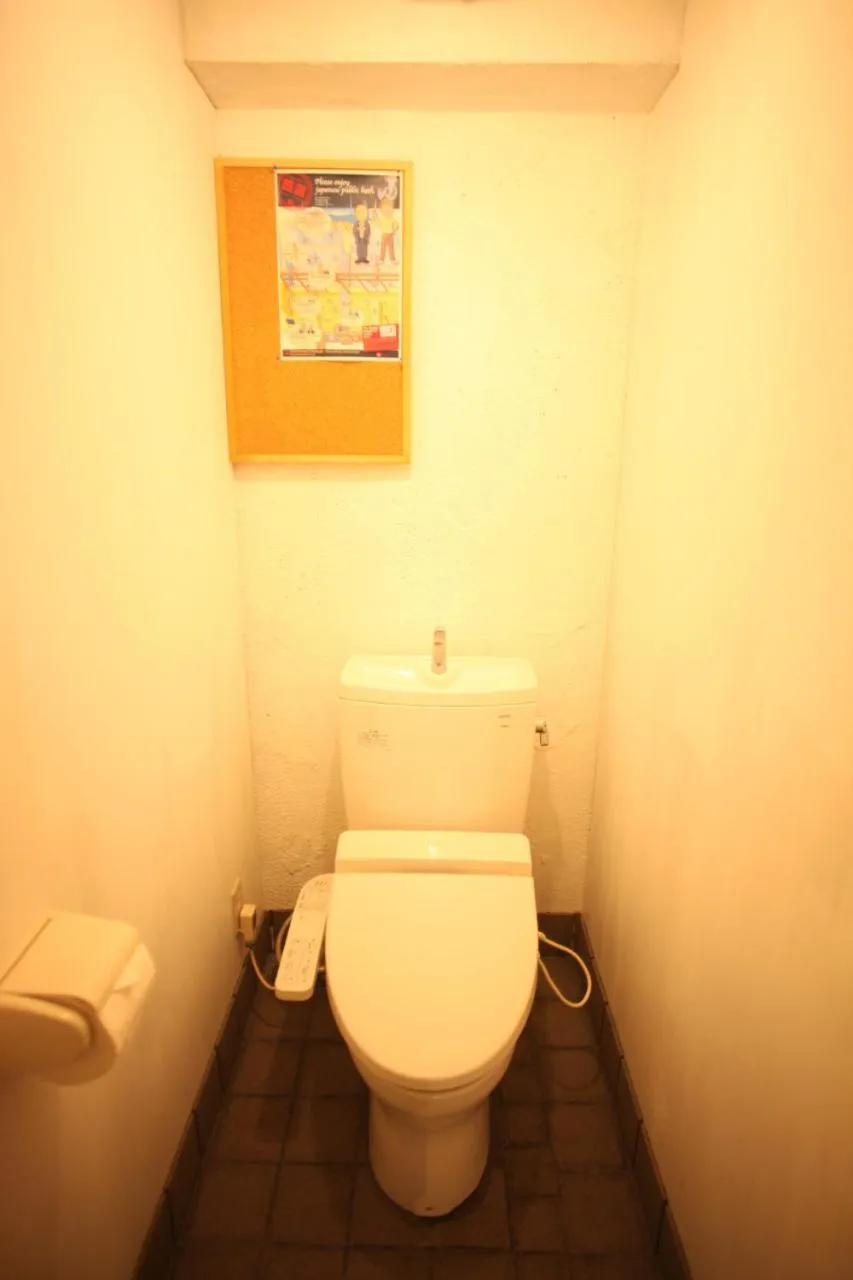 Toilet in Base Inn Komagome Tokyo