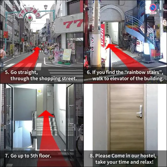 Off site in Base Inn Komagome Tokyo