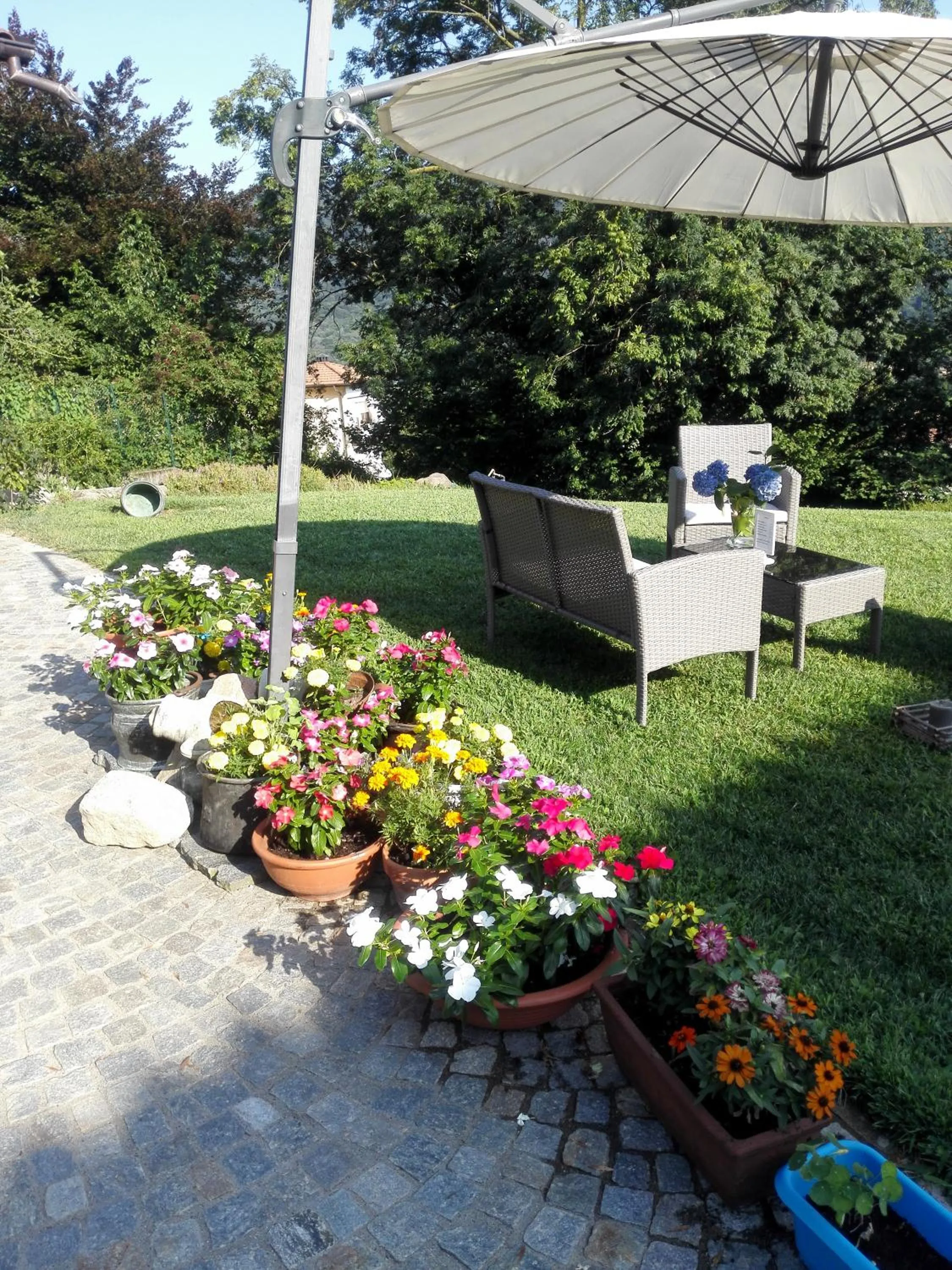 Garden in B&B Villa Claudia