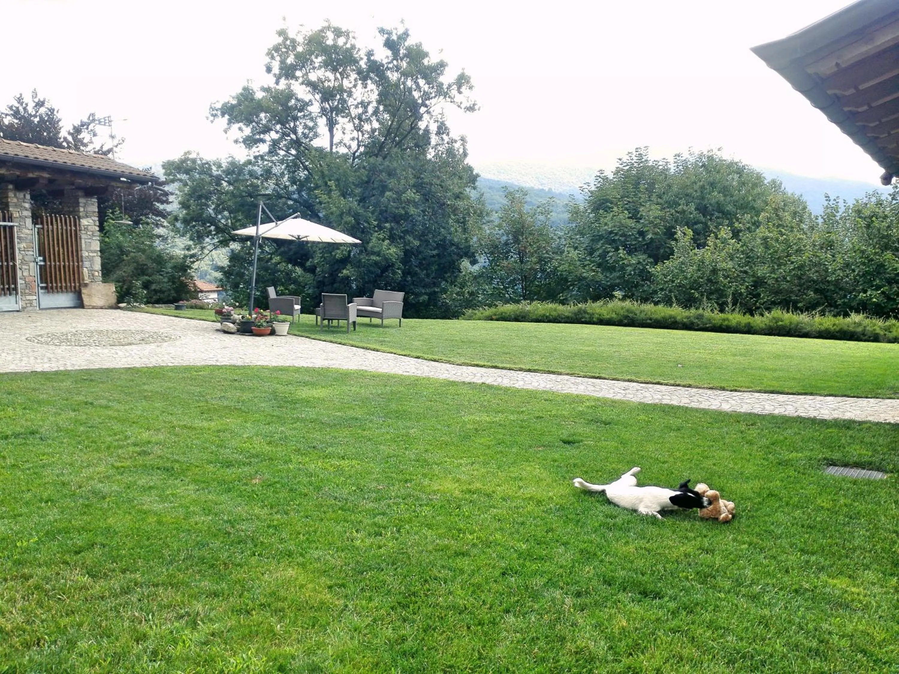 Garden in B&B Villa Claudia