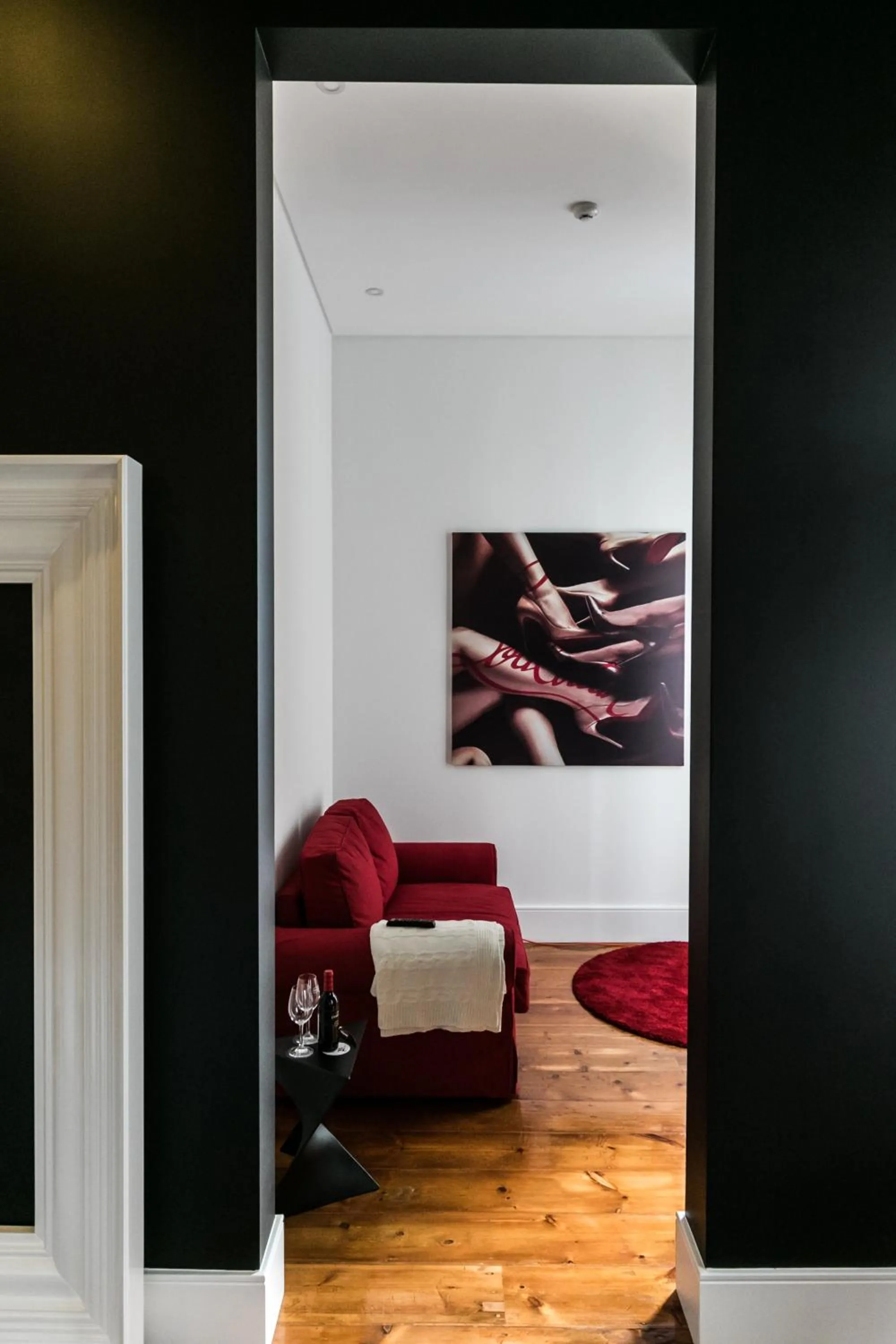 Living room, Bed in RM The Experience - Small Portuguese Hotels